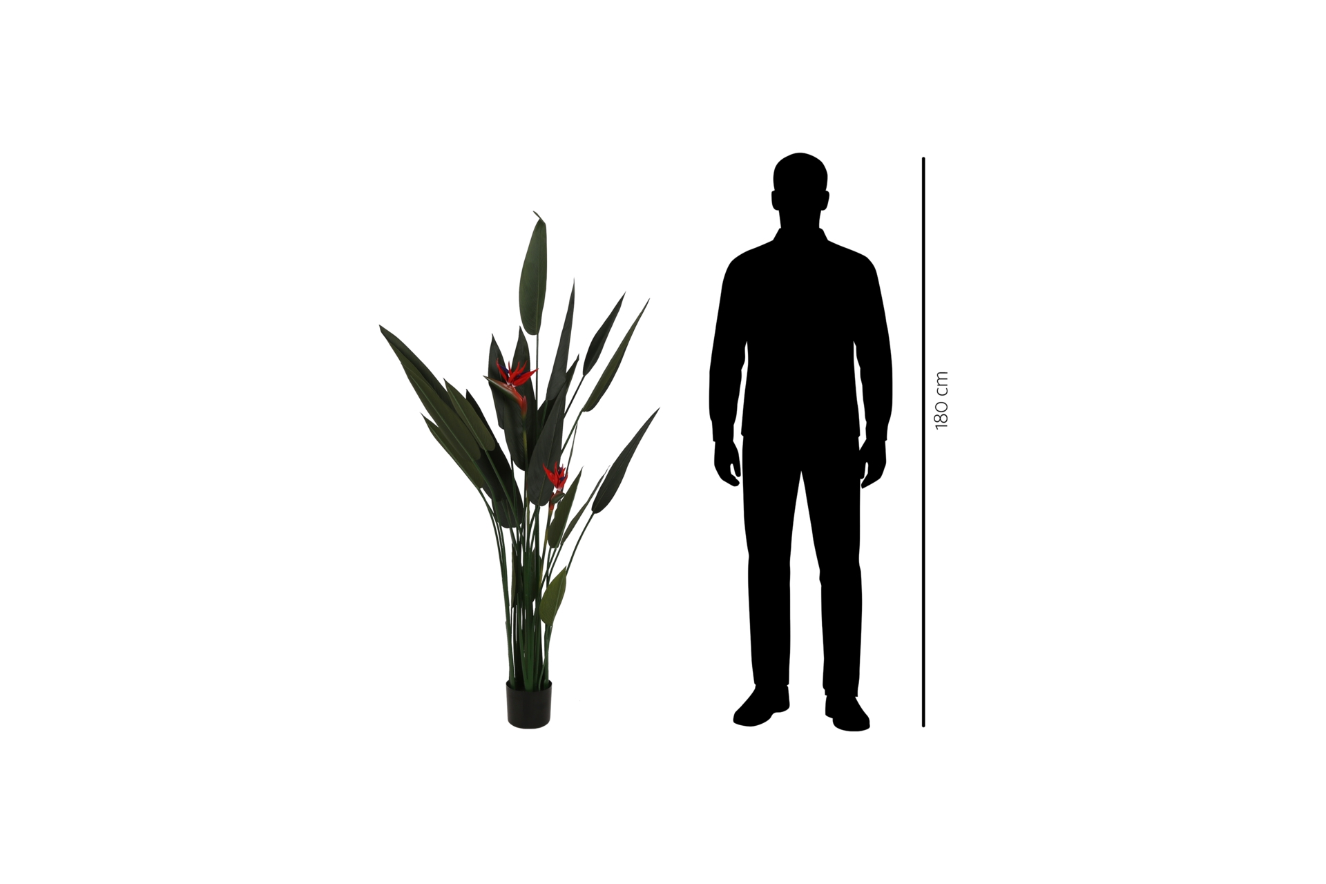 Sztuczna sterlicja rajski ptak 160 cm