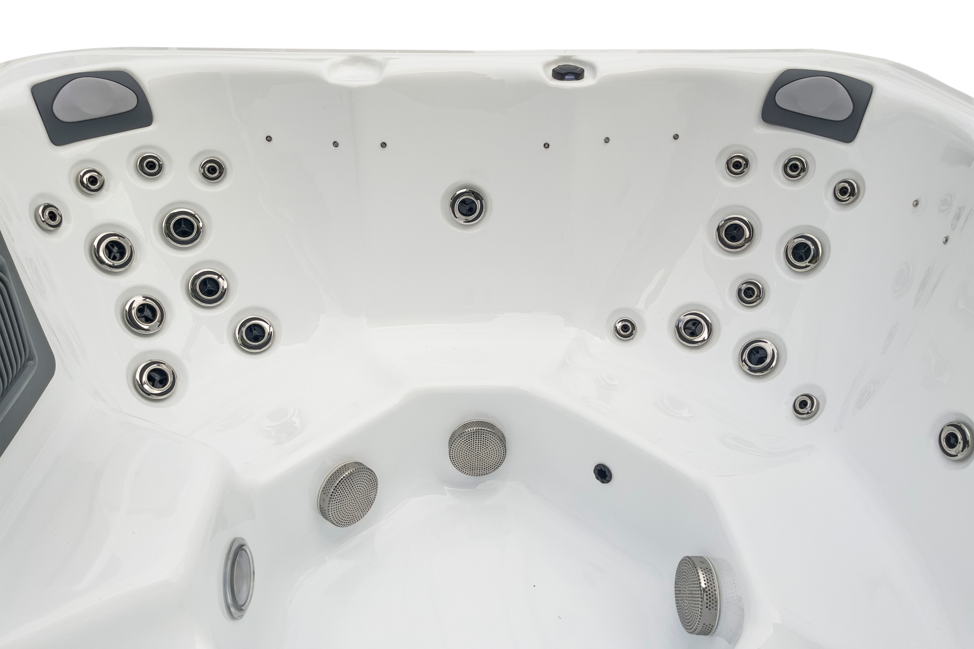 Wanna ogrodowa z hydromasażem Aquess Zenya 5002 7-osobowa