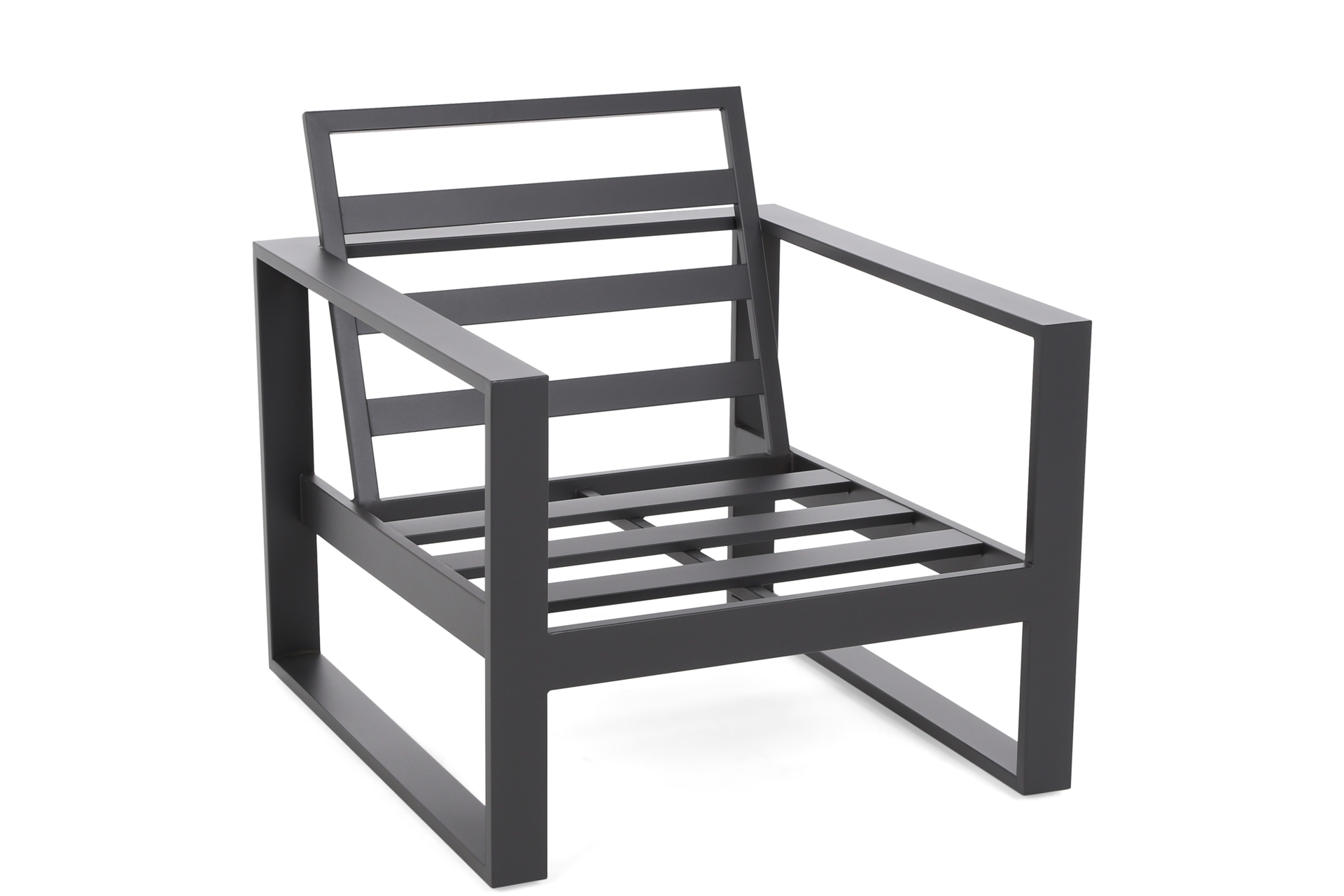 Narożne meble ogrodowe aluminiowe Sorrento Comfort Grey / Grey Melange