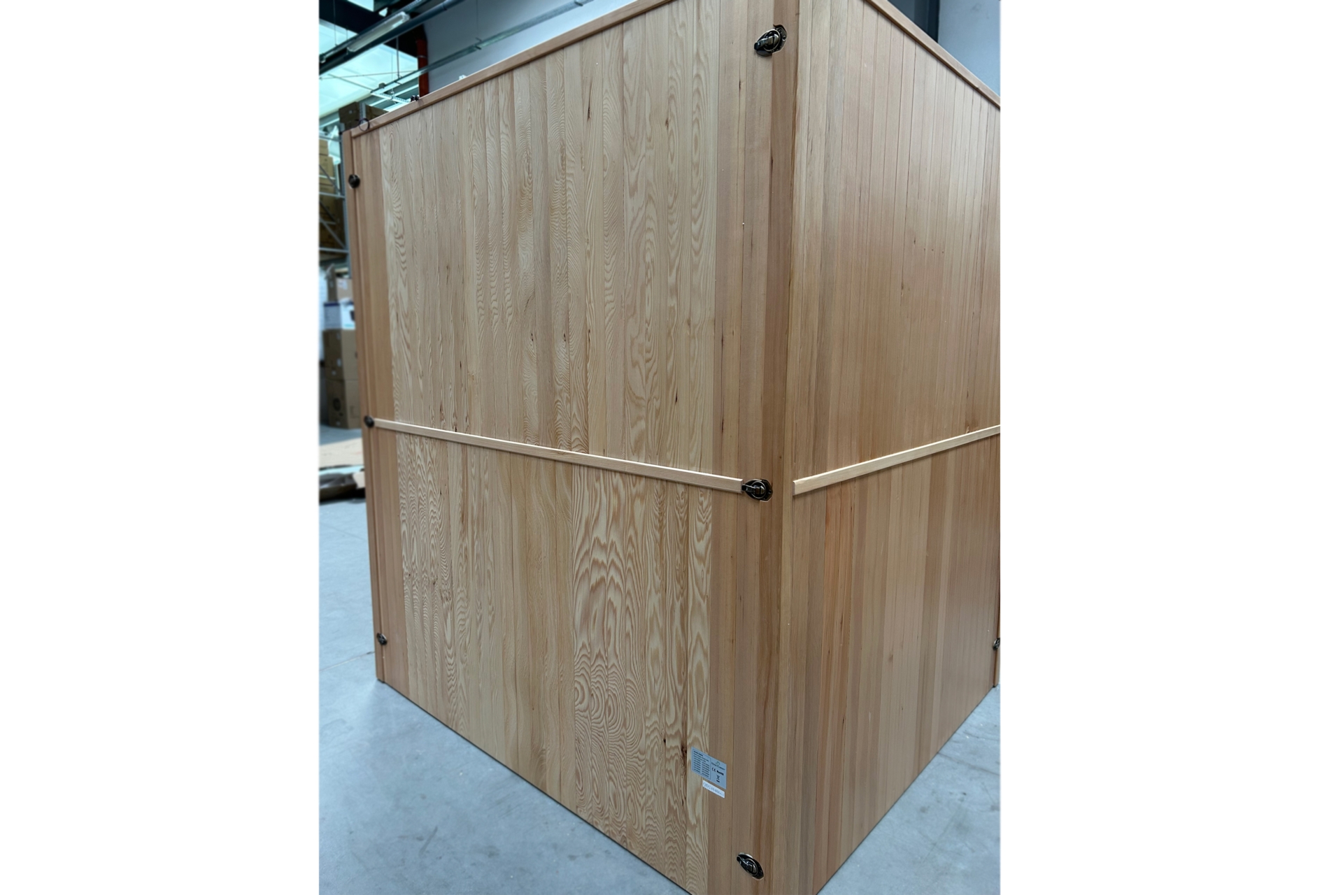 Sauna fińska Nordum Solea 4-osobowa naturalna II. gatunek