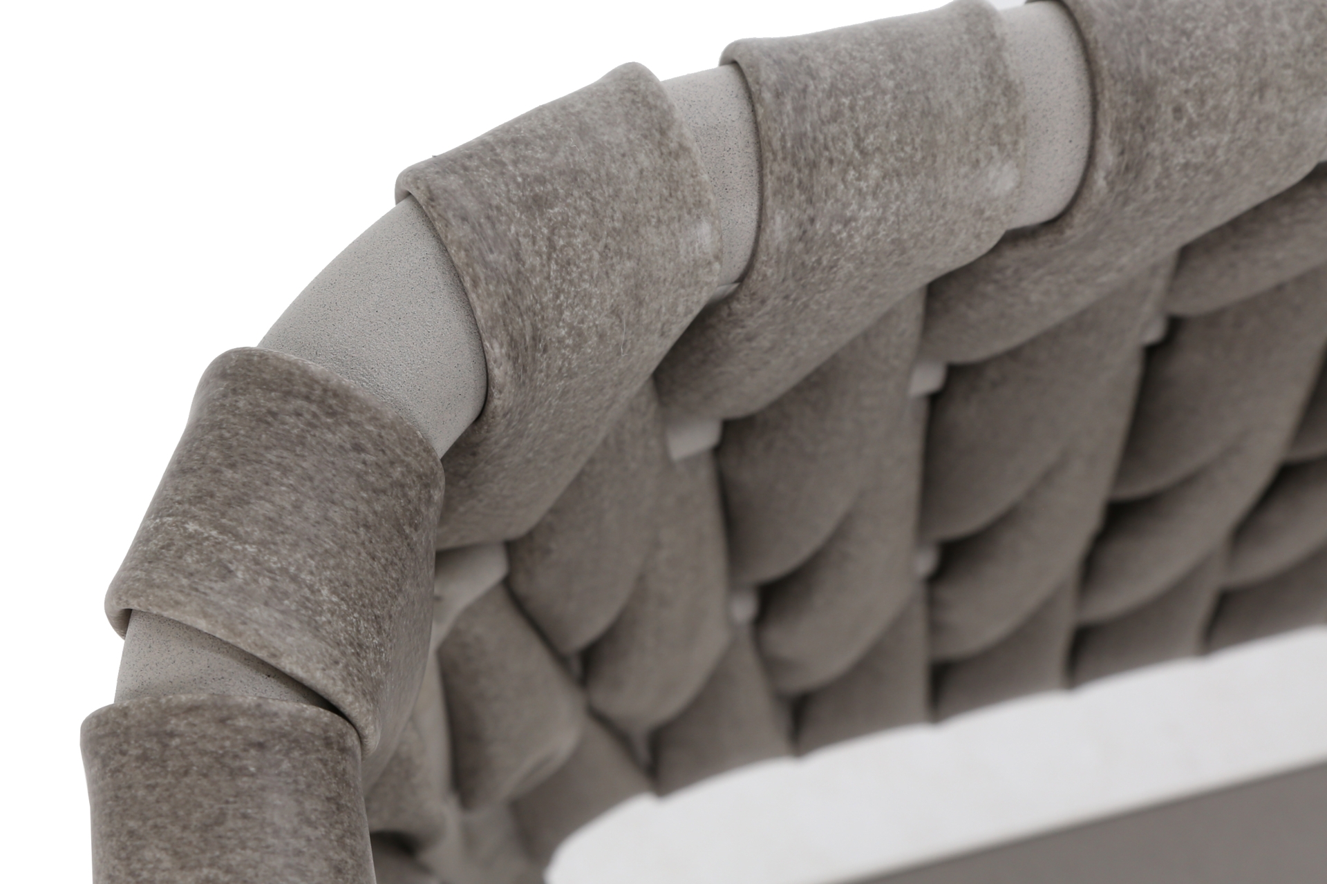 Zestaw mebli aluminiowych Tasos Cream / Latte - dla 4 osób  Meble ogrodowe technorattanowe Tasos Cream / Latte