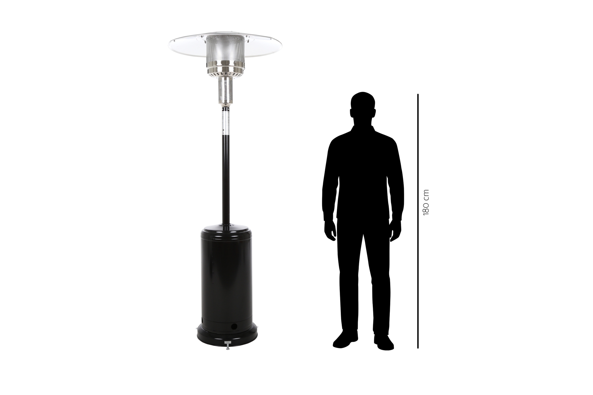 Ogrzewacz tarasowy Aura Black