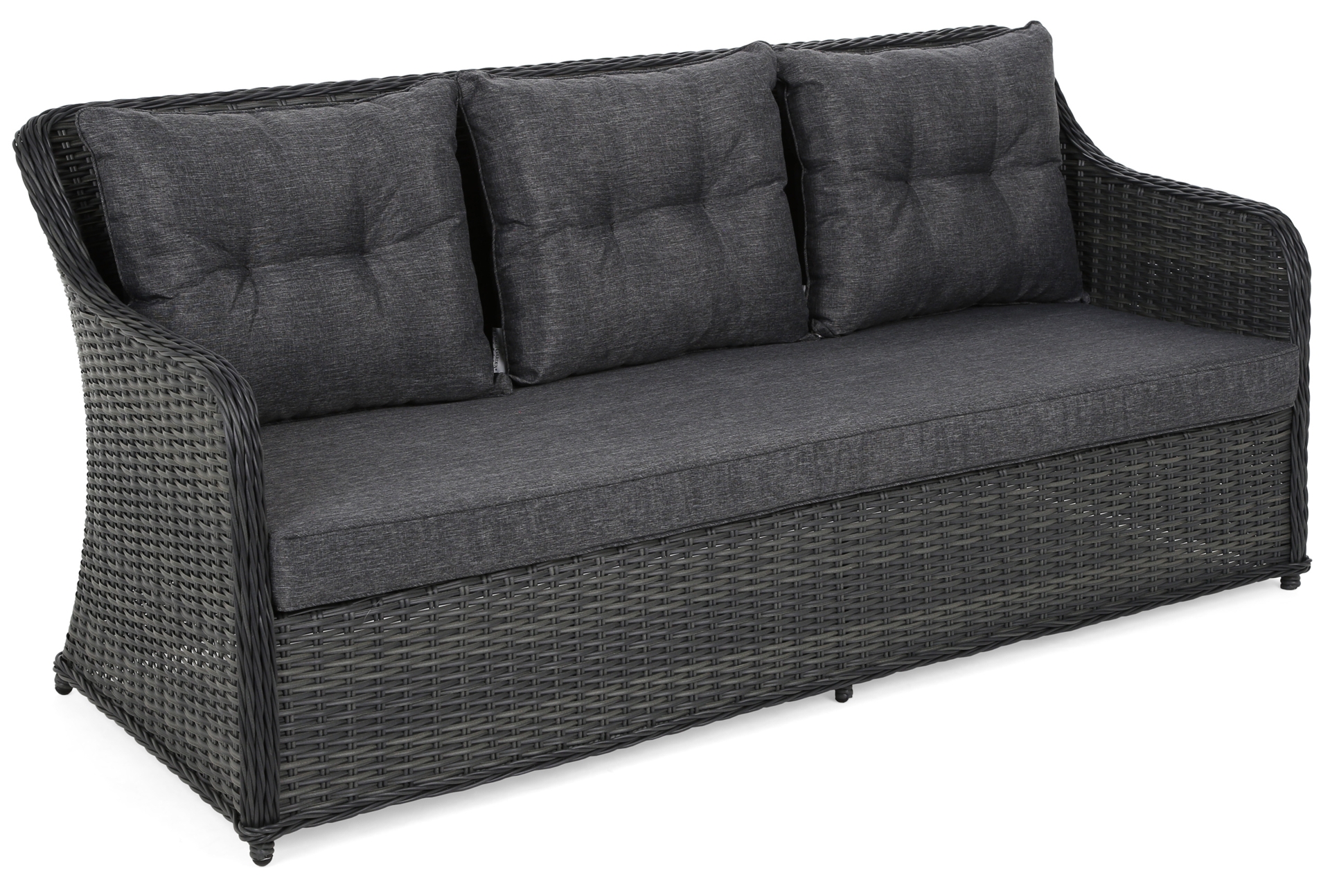 Meble ogrodowe technorattanowe Bergamo Elegant Grey / Grey Melange