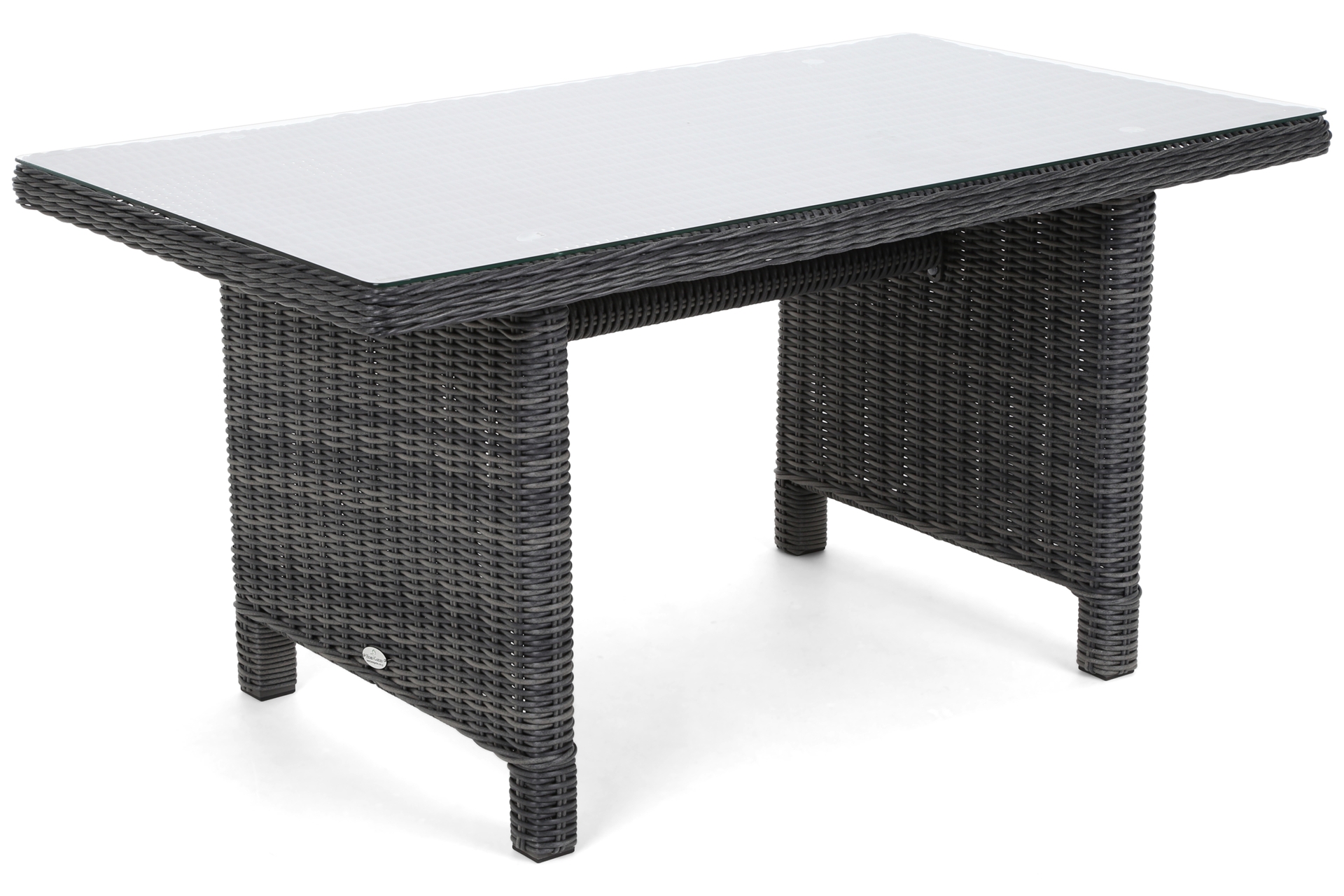 Narożny zestaw mebli ogrodowych prawy California Grey / Grey Melange