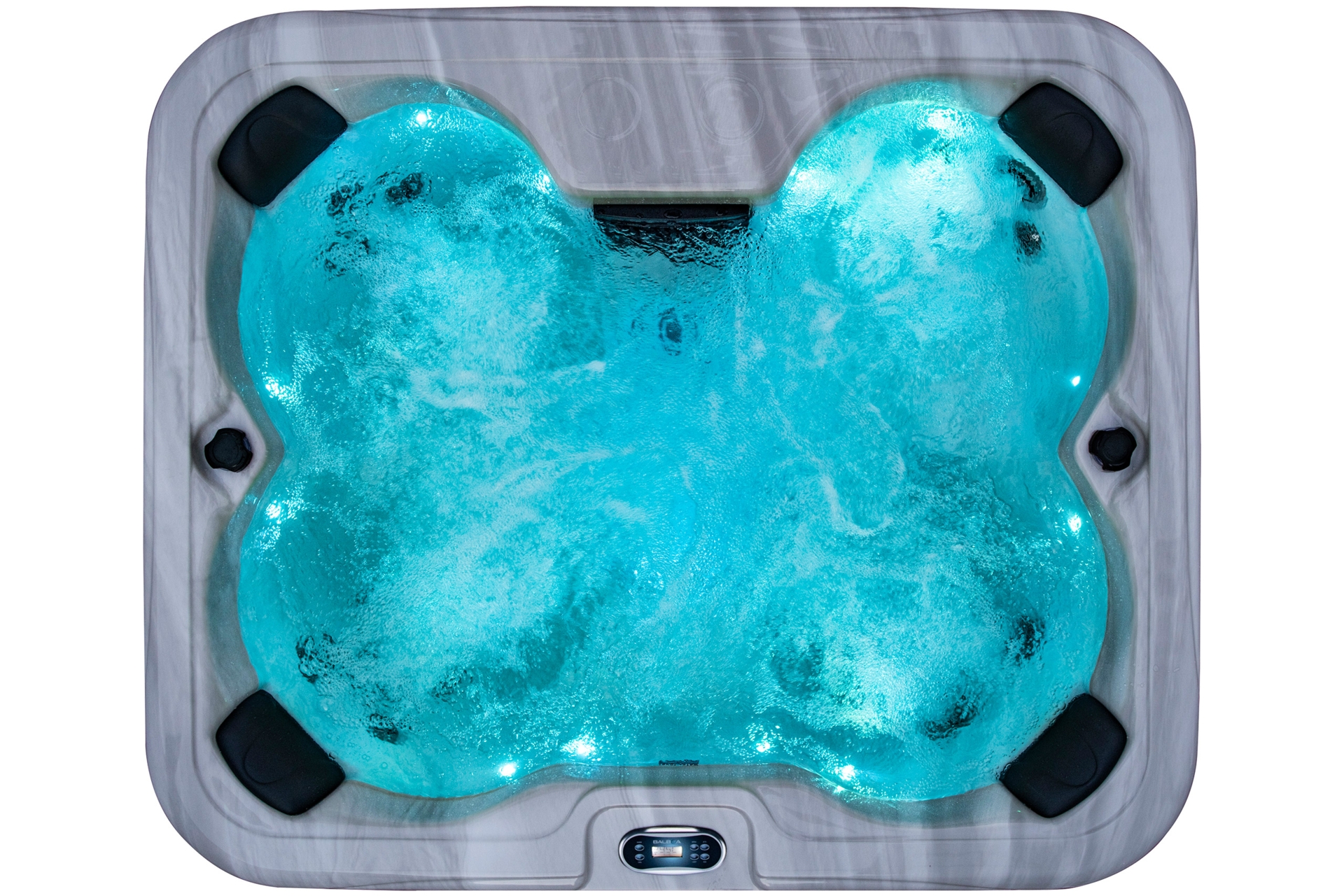 Wanna ogrodowa z hydromasażem Aquess Zenya 2001 4-osobowa