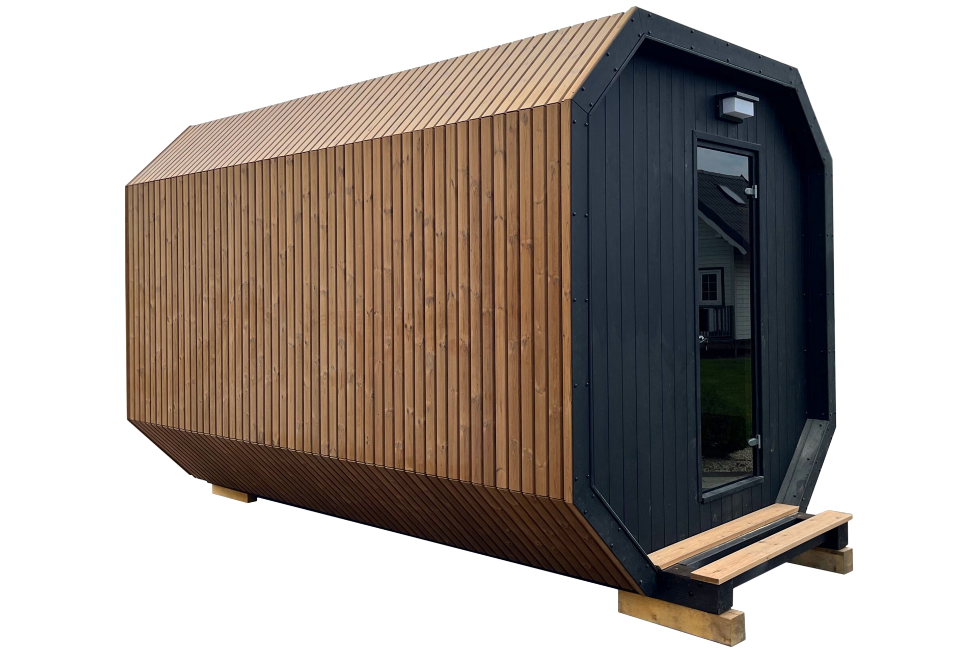 Sauna fińska ogrodowa Scandi 400 x 245 cm Sauna fińska ogrodowa Scandi 400 x 245 cm