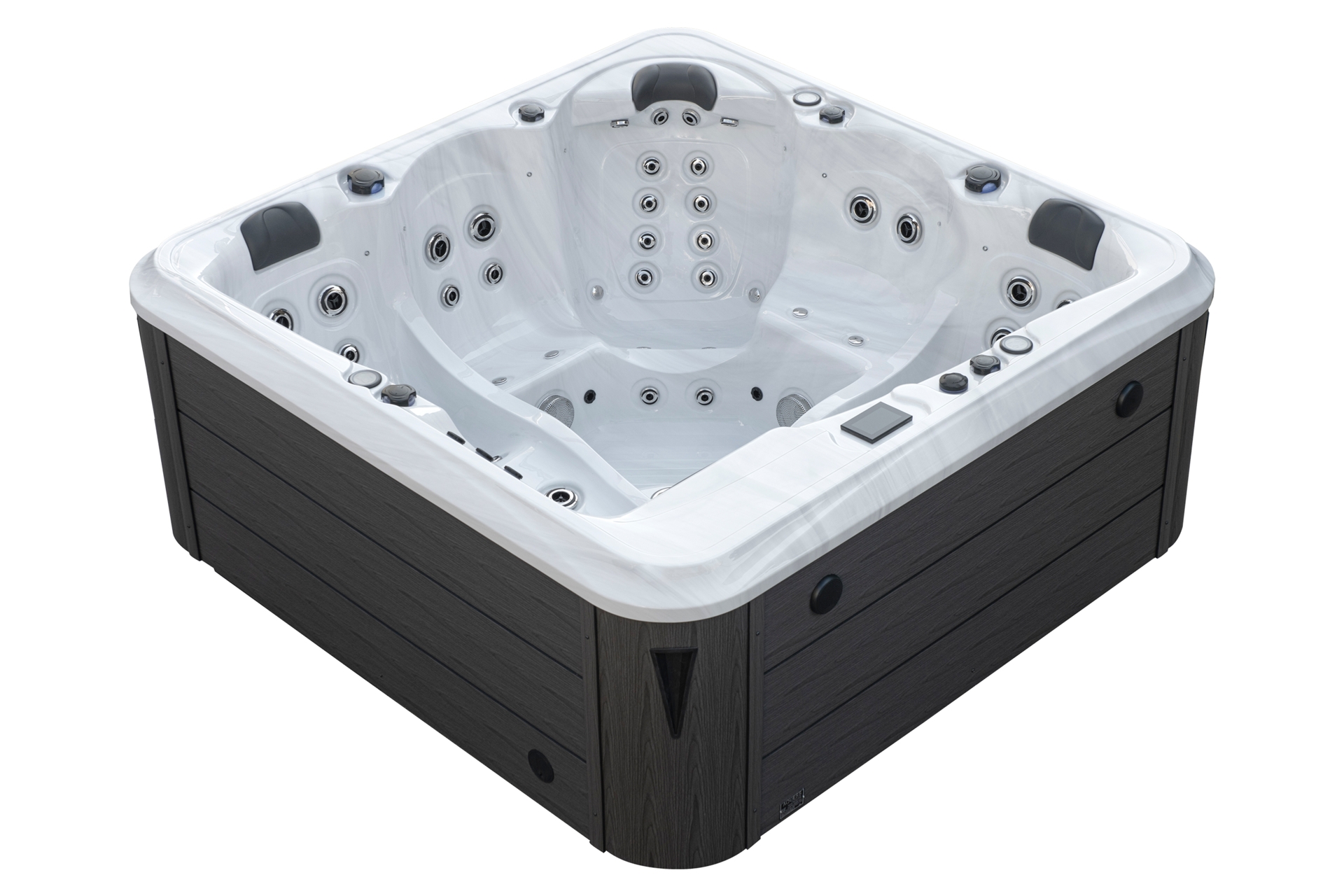 Wanna ogrodowa z hydromasażem Aquess Nevara 5752 3-osobowa