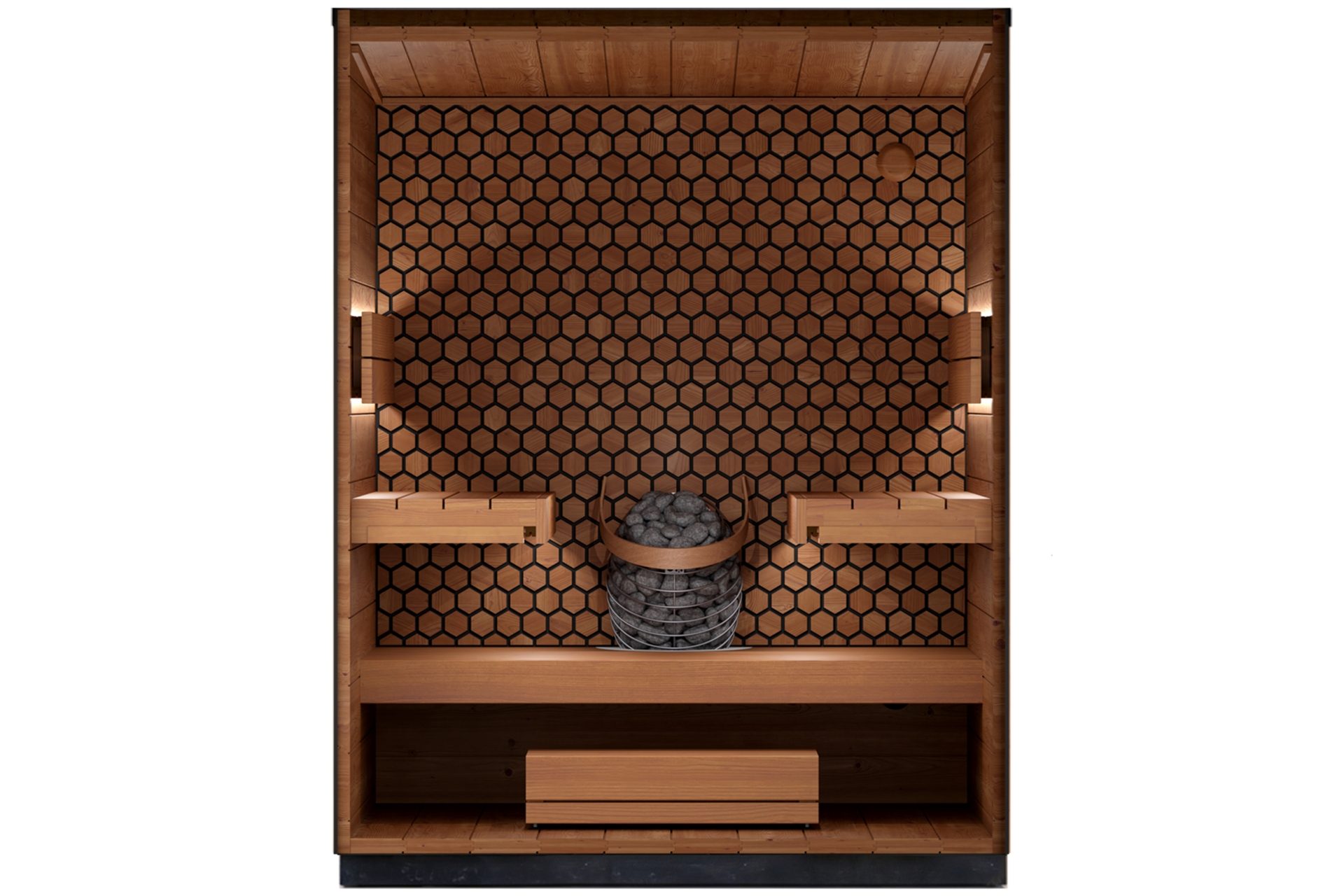 Sauna fińska zewnętrzna Leil® Saunas Viva 180 4-osobowa