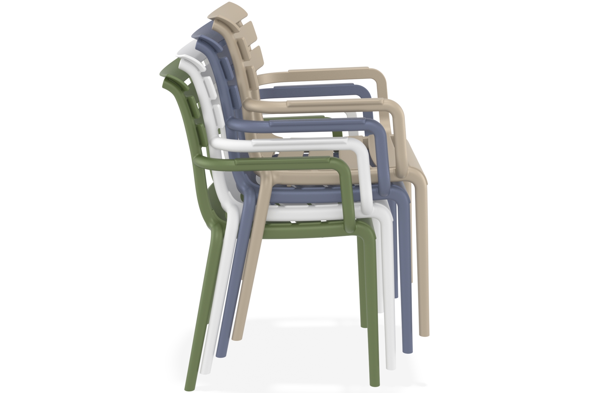 Krzesło Siesta Paris Taupe beżowe Krzesło Siesta Paris Taupe