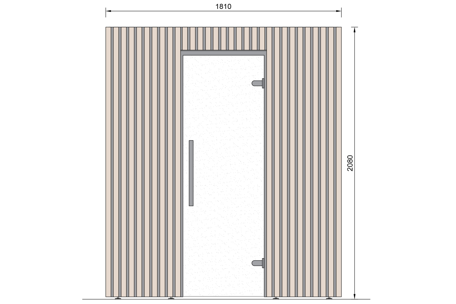 Sauna fińska Leil® Saunas Como 4-osobowa