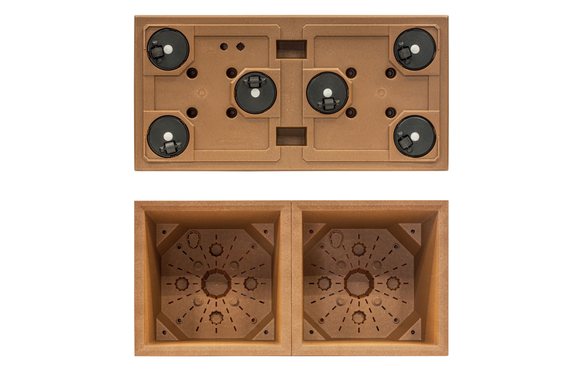 Donica ogrodowa Madera Case Eco Wood Eco Naturo 63 l