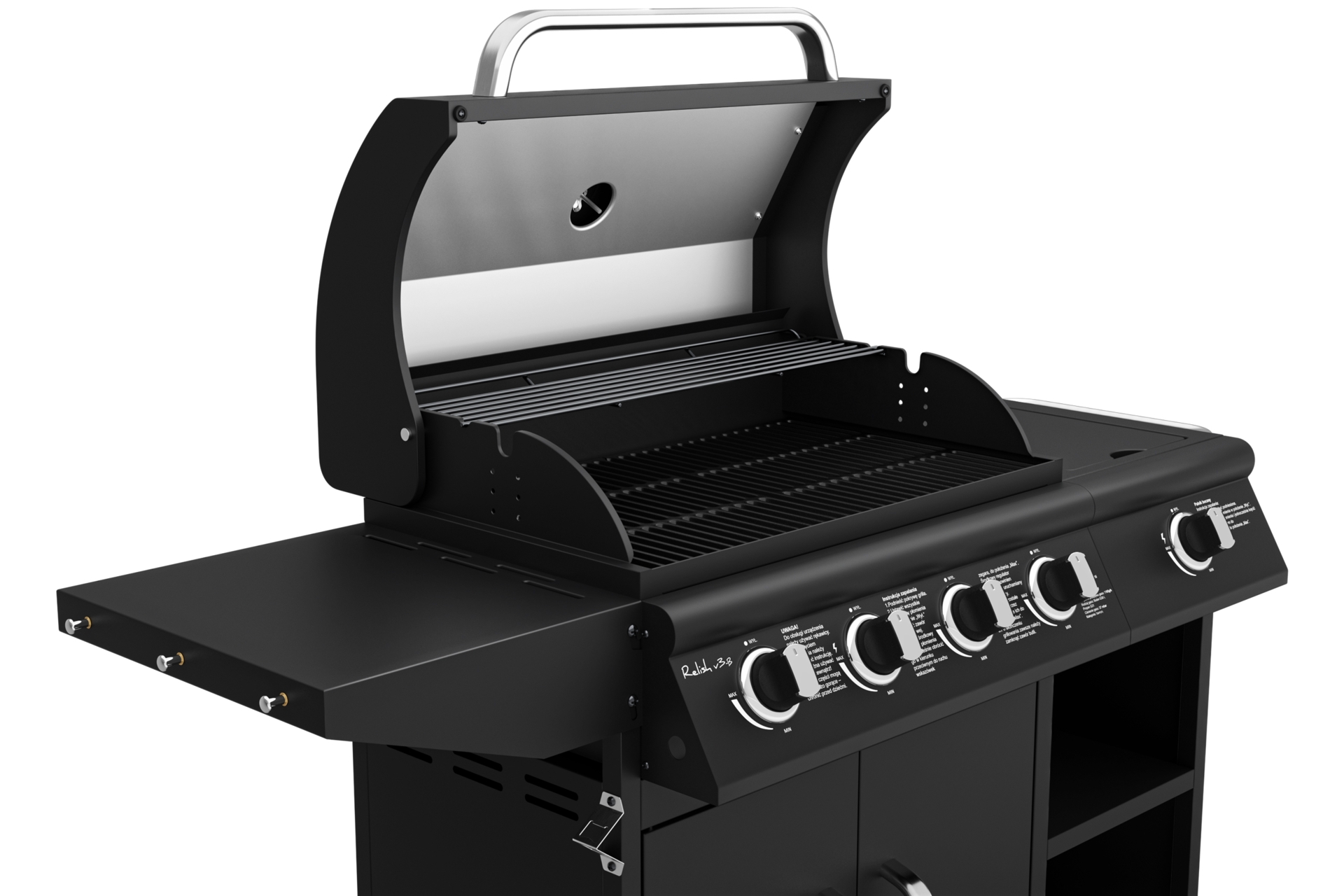 Grill gazowy Köler Relish V3 - czarny - 16 kW Grill gazowy Köler Relish V3 Black