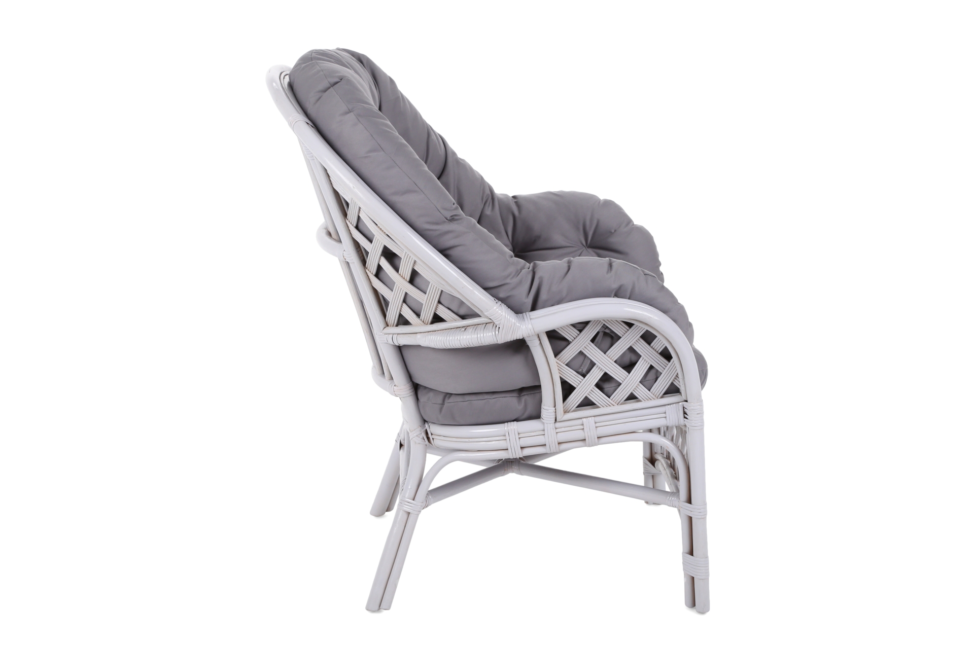 Meble ogrodowe rattanowe Diego Light Grey / Grey 3+1