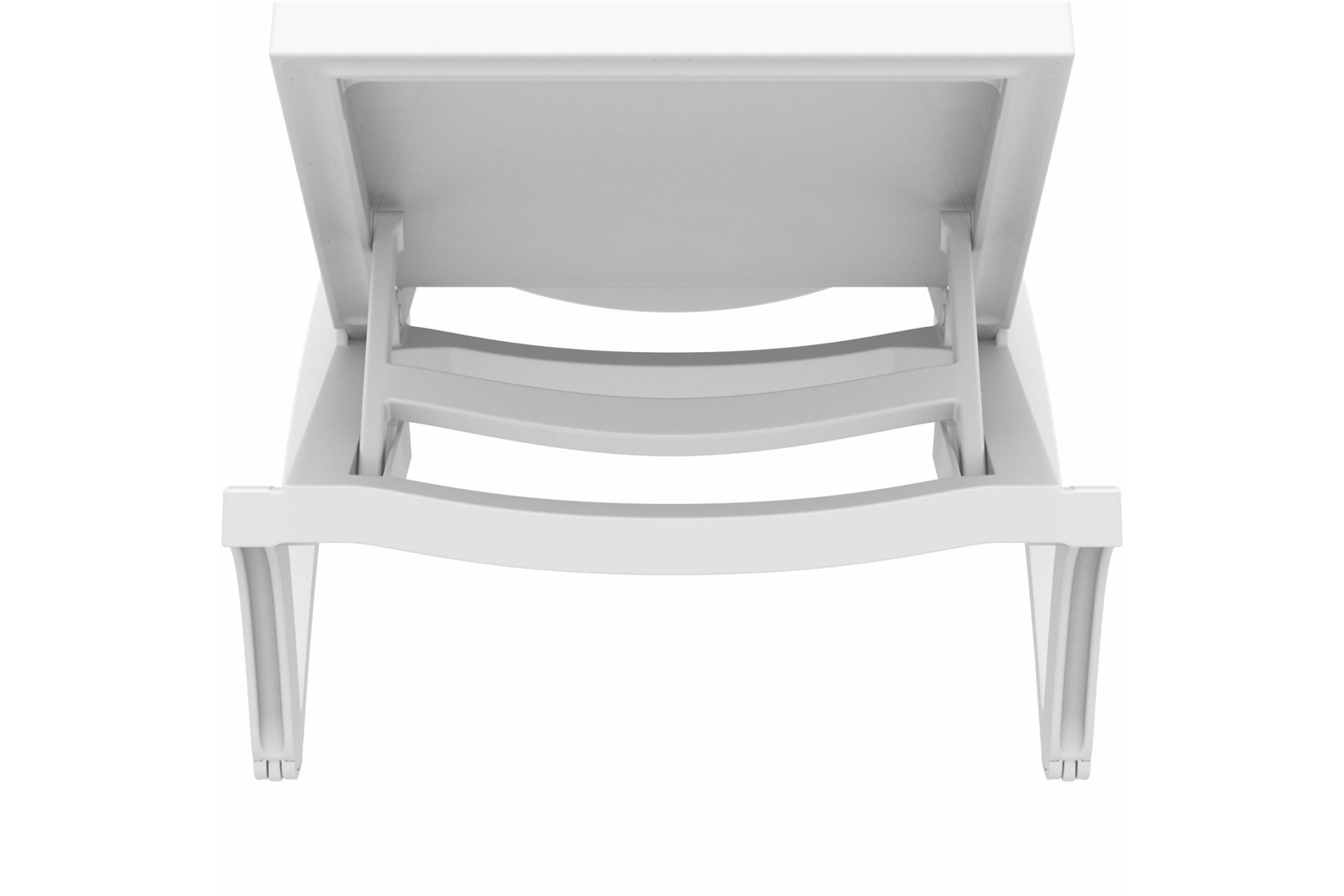 Leżak ogrodowy Siesta Pacific White / White