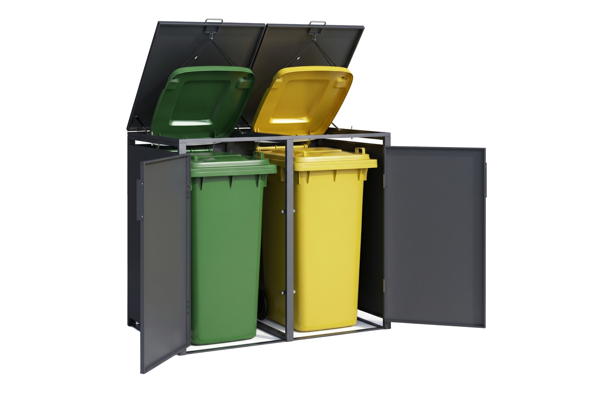 Zabudowa kosza śmietnikowego TOP BOX Basic 2 x 240 l