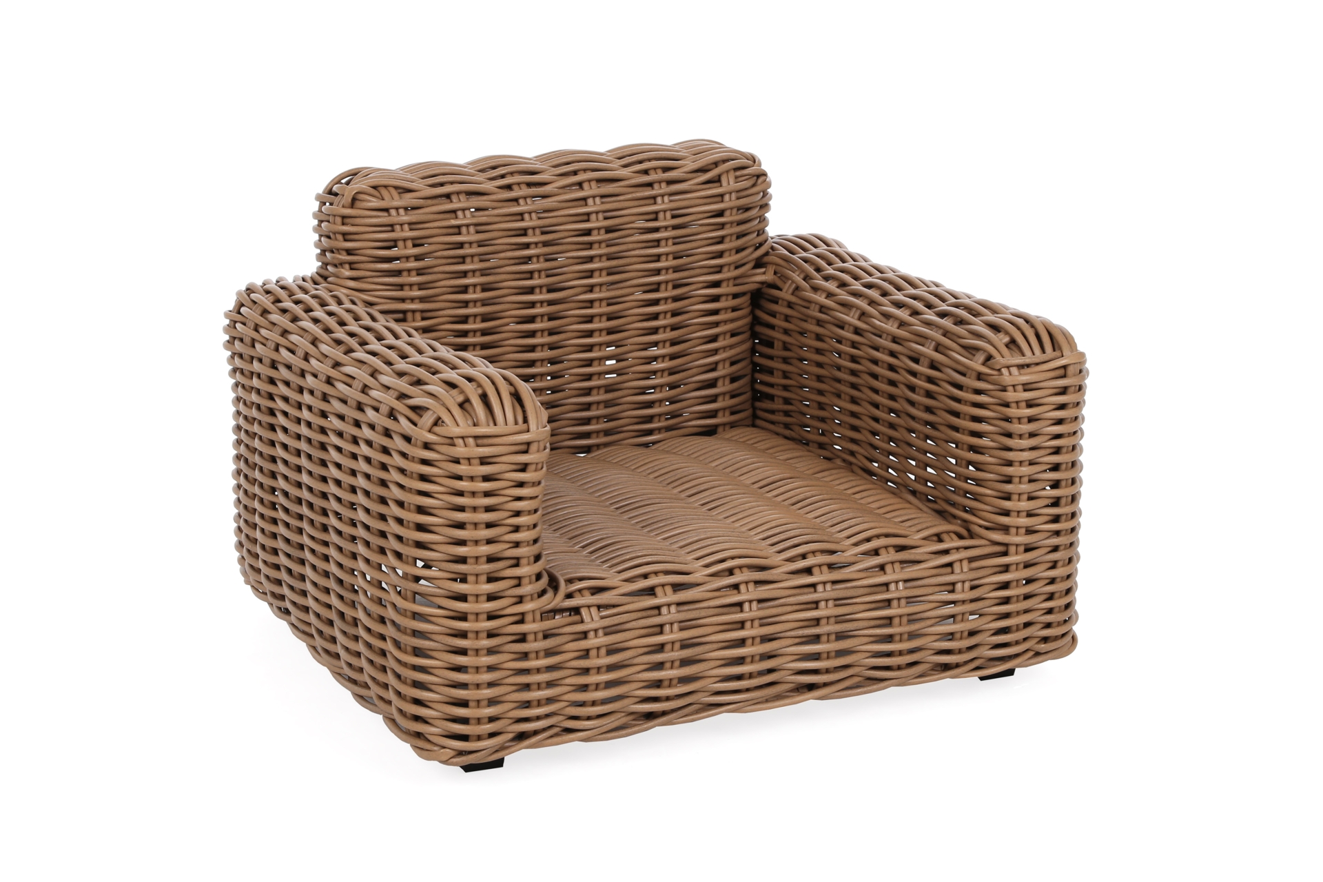 Meble ogrodowe technorattanowe Umbria Beige / Taupe Melange