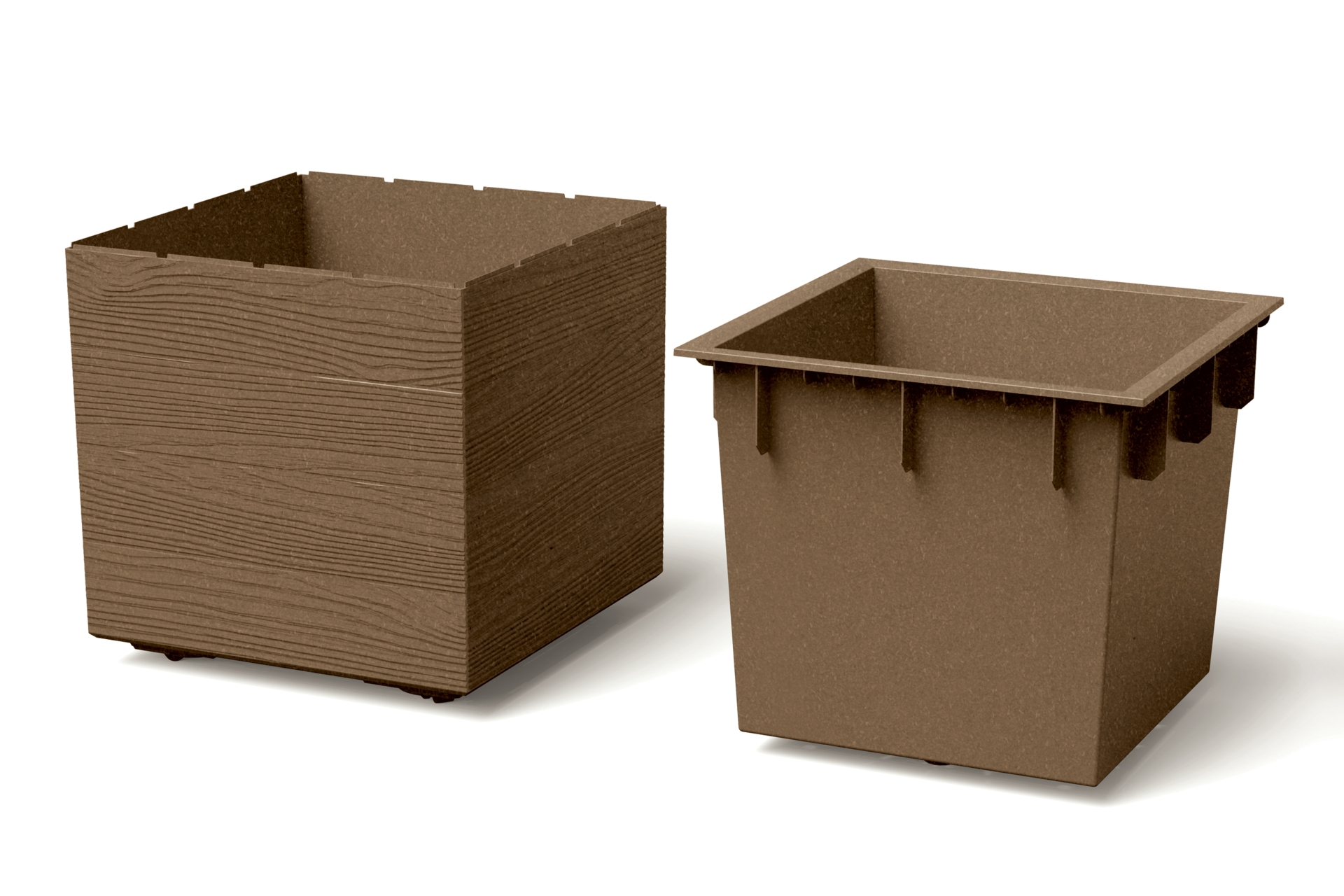 Donica ogrodowa Madera Square Eco Wood Eco Wood 31 l