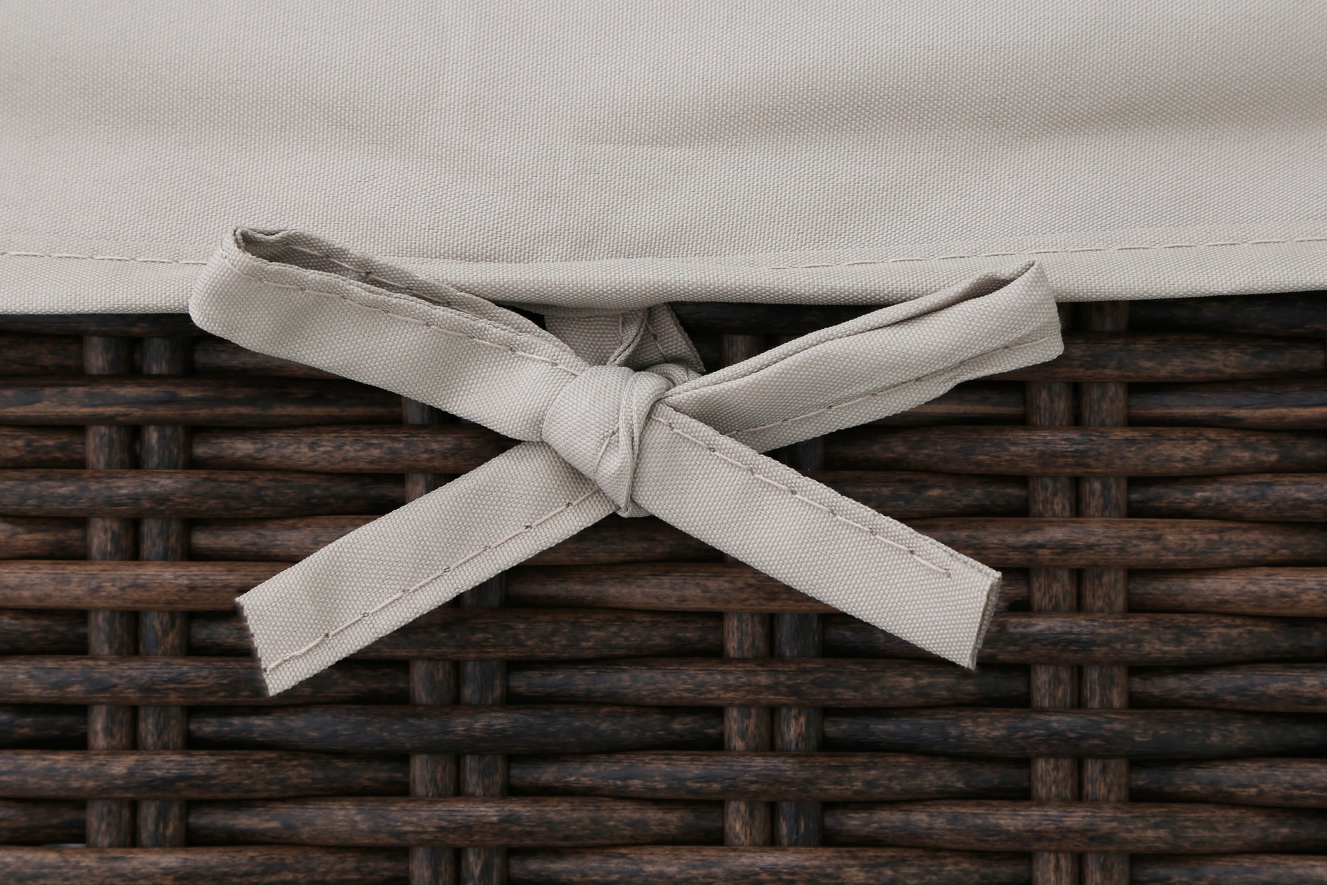 Kosz ogrodowy technorattanowy Michigan Brown Mat / Brown Melange