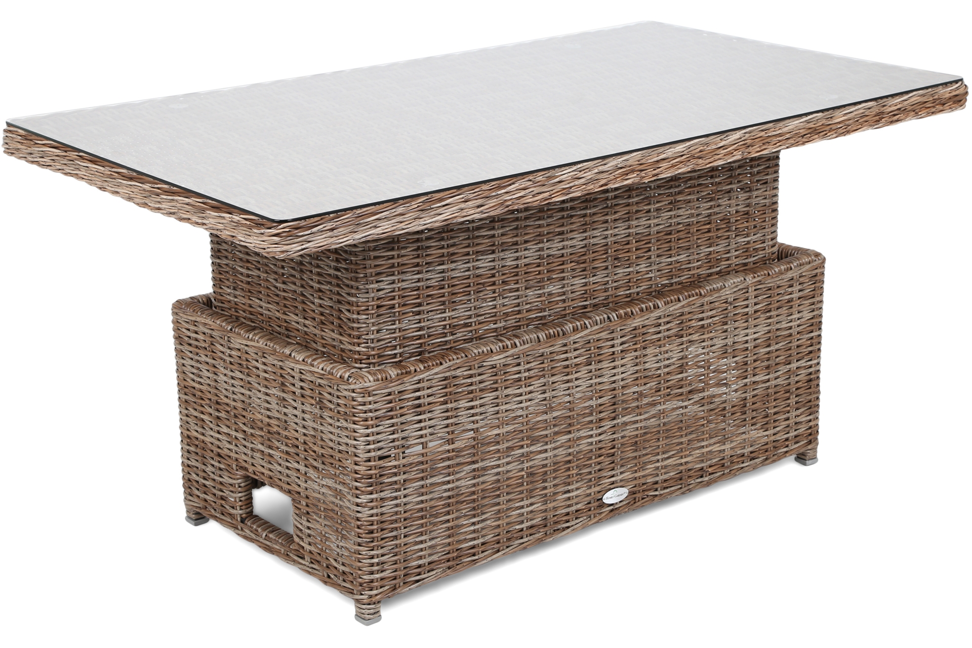 Meble ogrodowe technorattanowe Memfis Ginger / Brown Melange powystawowe