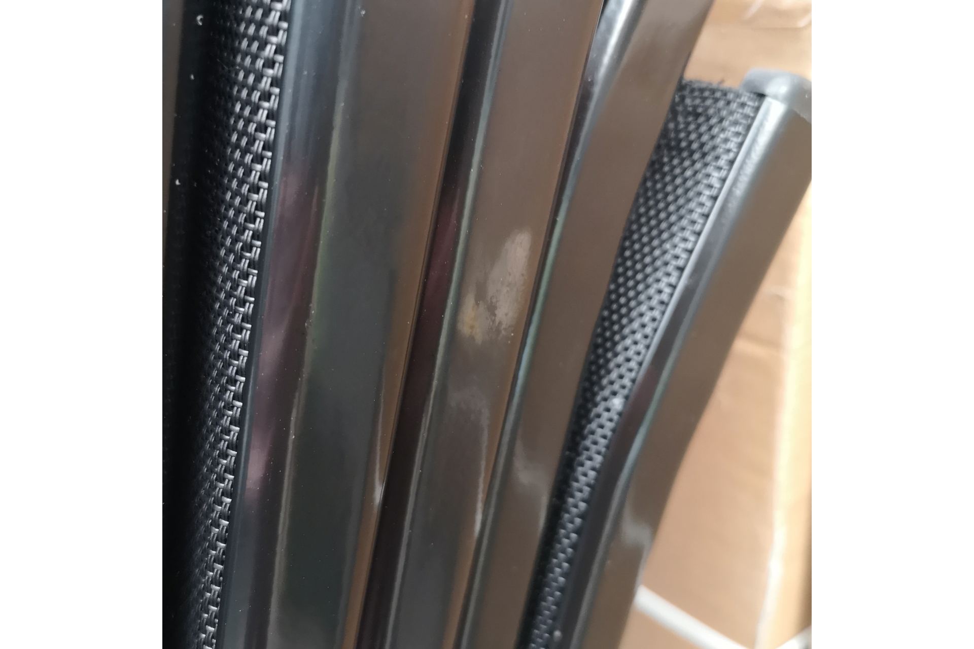 Krzesło metalowe ogrodowe Sevilla Black / Black II. gatunek