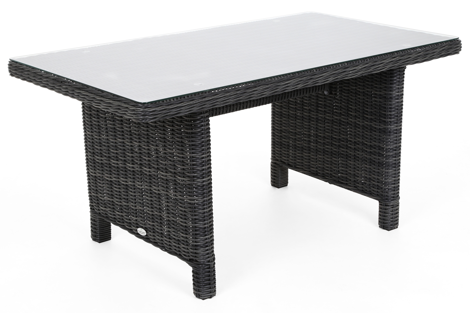 Narożnik technorattanowy lewy Alicante Grey / Grey Melange