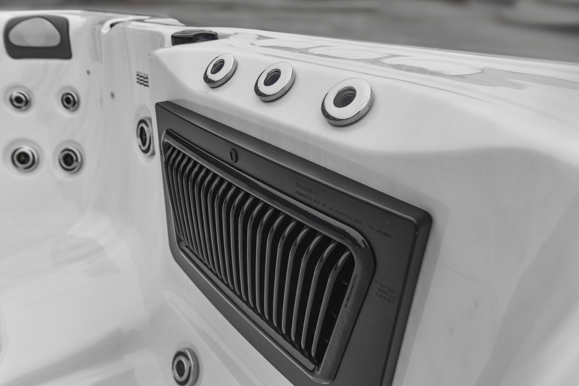 Wanna ogrodowa z hydromasażem Aquess Zenya 3101 6-osobowa