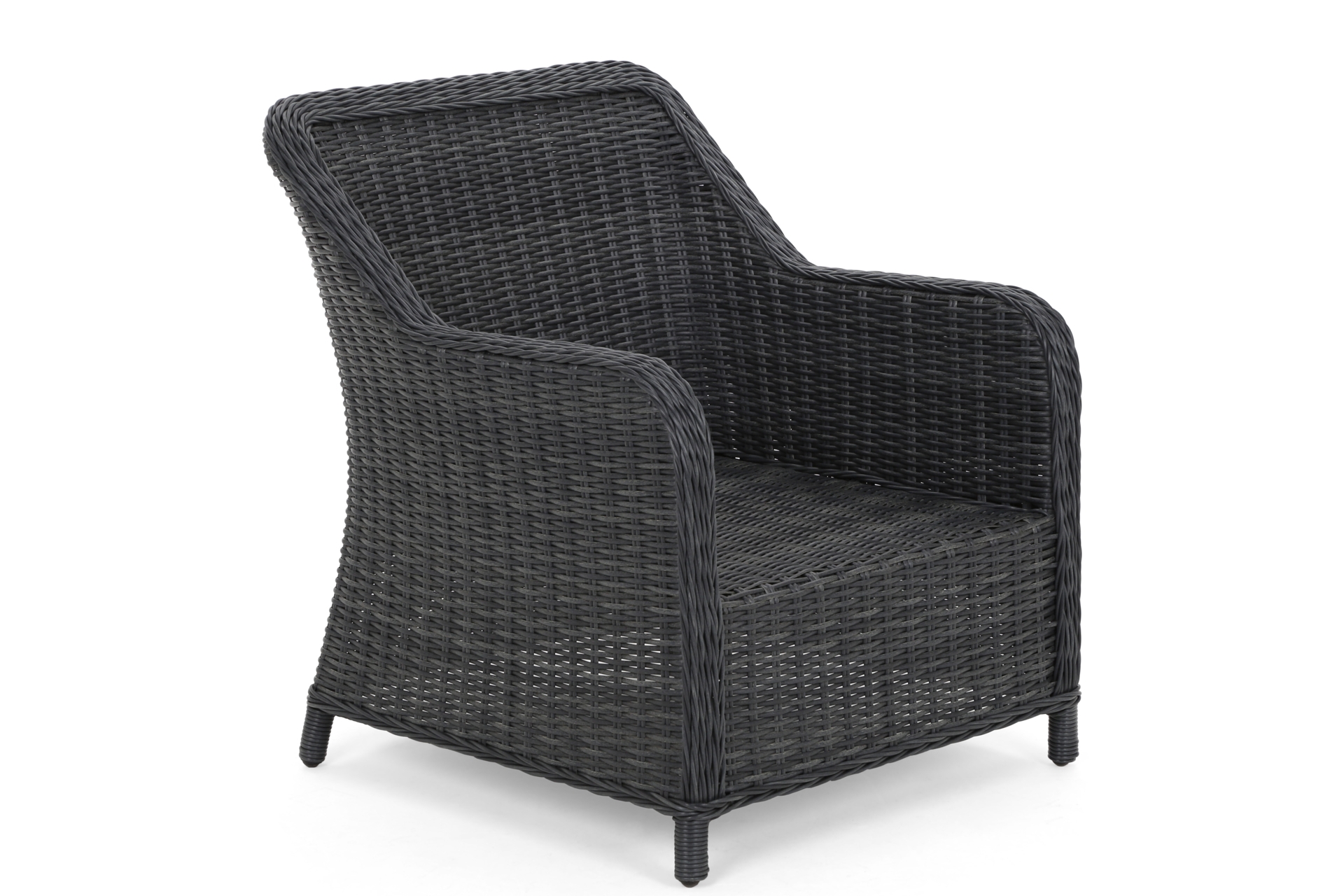 Narożne meble ogrodowe technorattanowe Windsor Grey / Grey Melange - szary - dla 11 osób Narożne meble ogrodowe technorattanowe Windsor Grey / Grey Melange