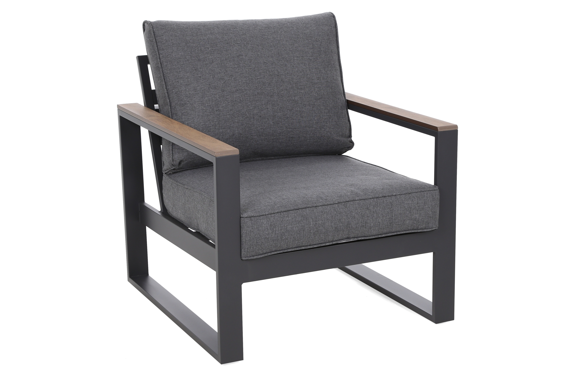 Meble ogrodowe aluminiowe Sorrento Polywood Grey / Grey Melange