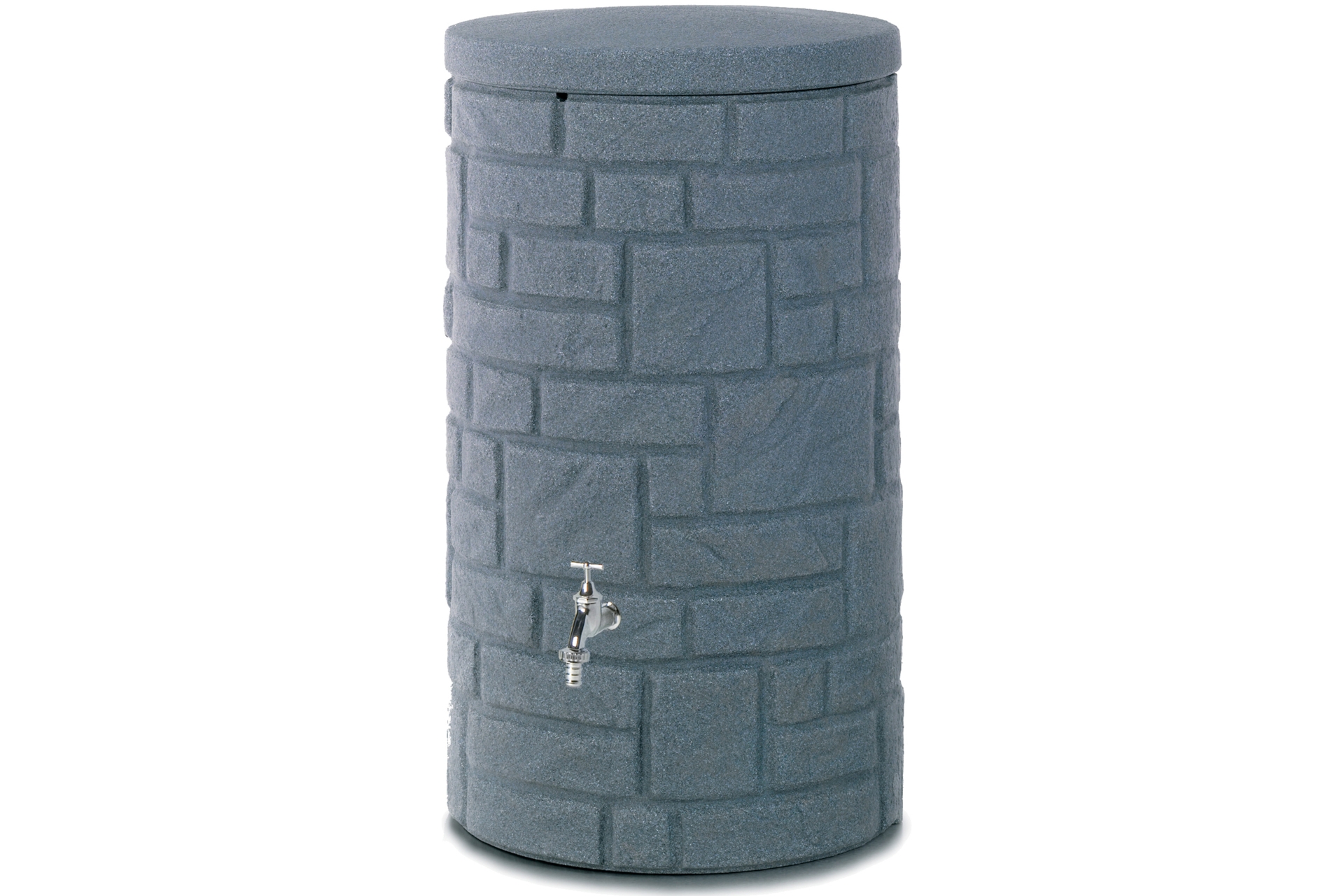 Zbiornik na deszczówkę MPI Arcado 230 l czarny granit - na wodę deszczową Zbiornik na deszczówkę MPI Arcado 230 l czarny granit