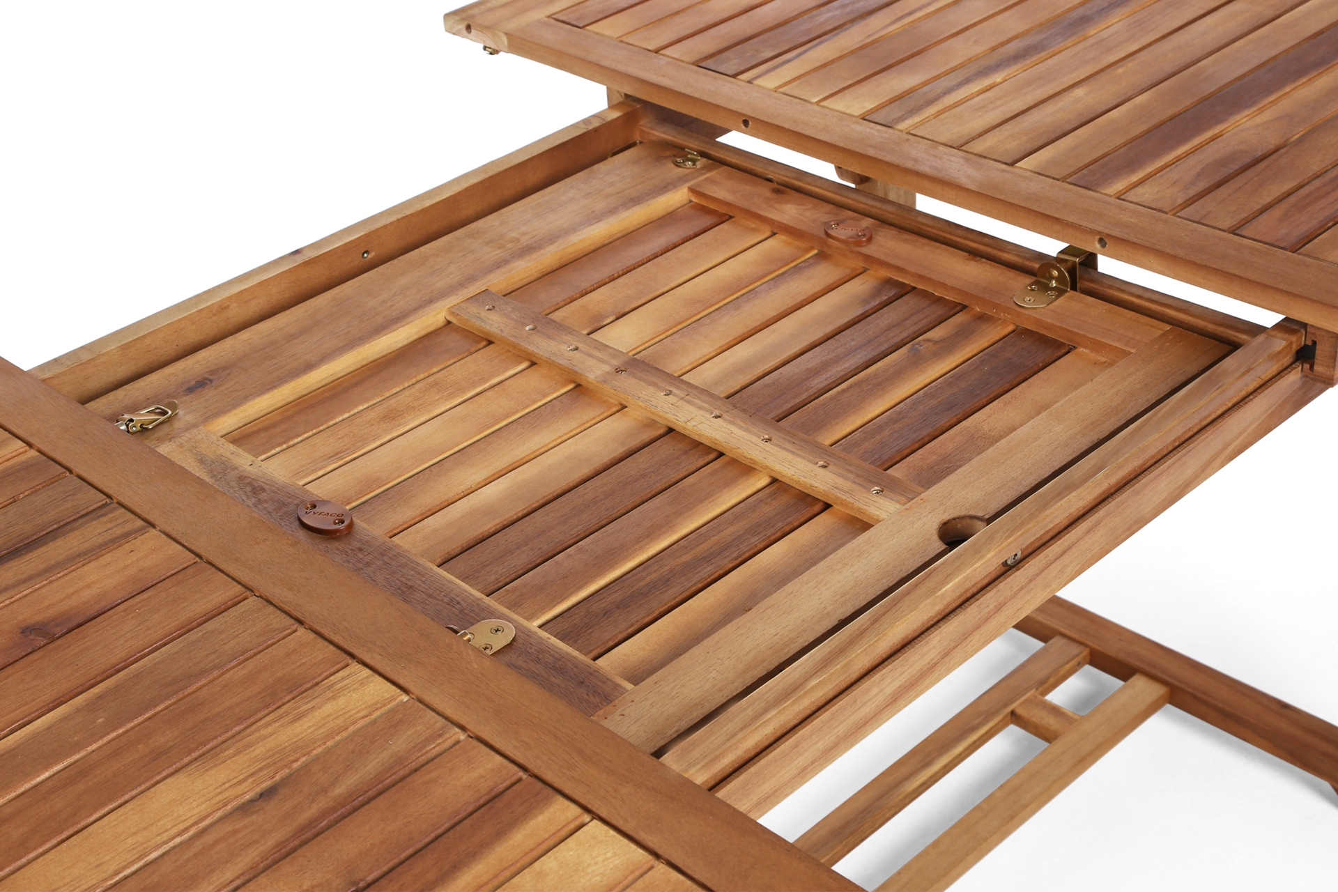 Drewniane meble ogrodowe Akacja z 8 krzesłami i owalnym stołem Meble ogrodowe drewniane Akacja Oval 180+60 cm 8+1