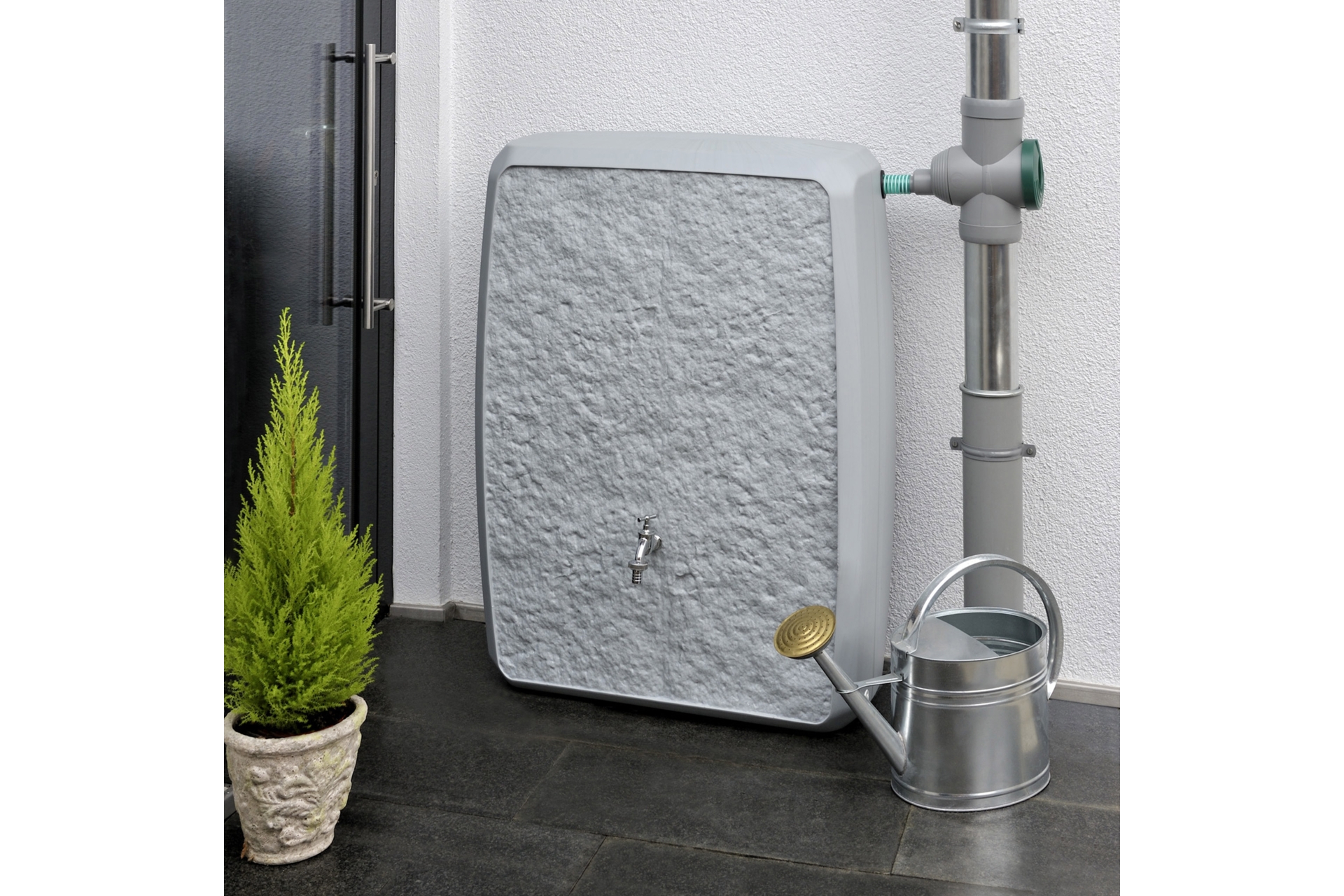 Zbiornik na deszczówkę MPI Multitank 250 l szary