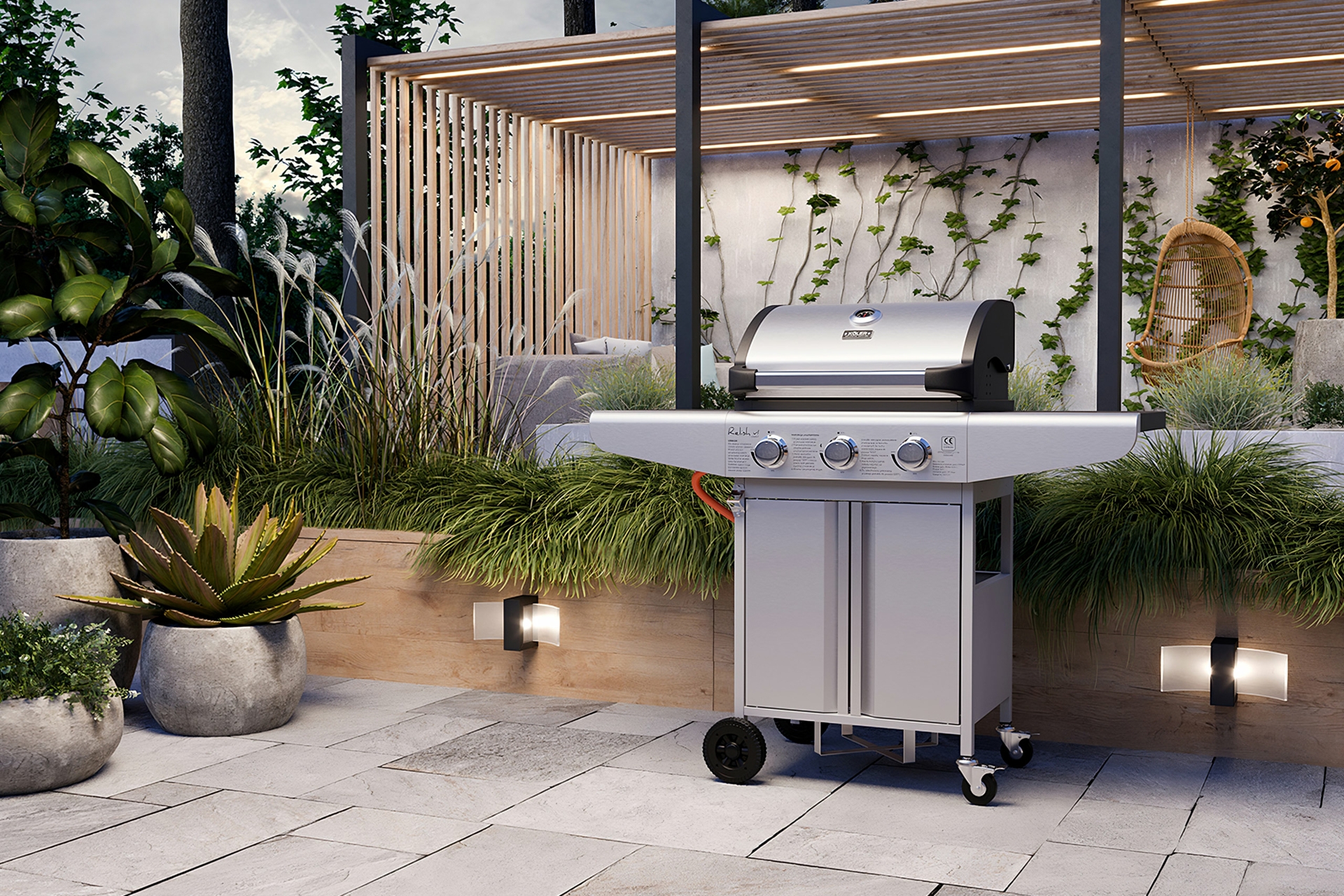 Grill gazowy Köler Relish V1 Compact Silver