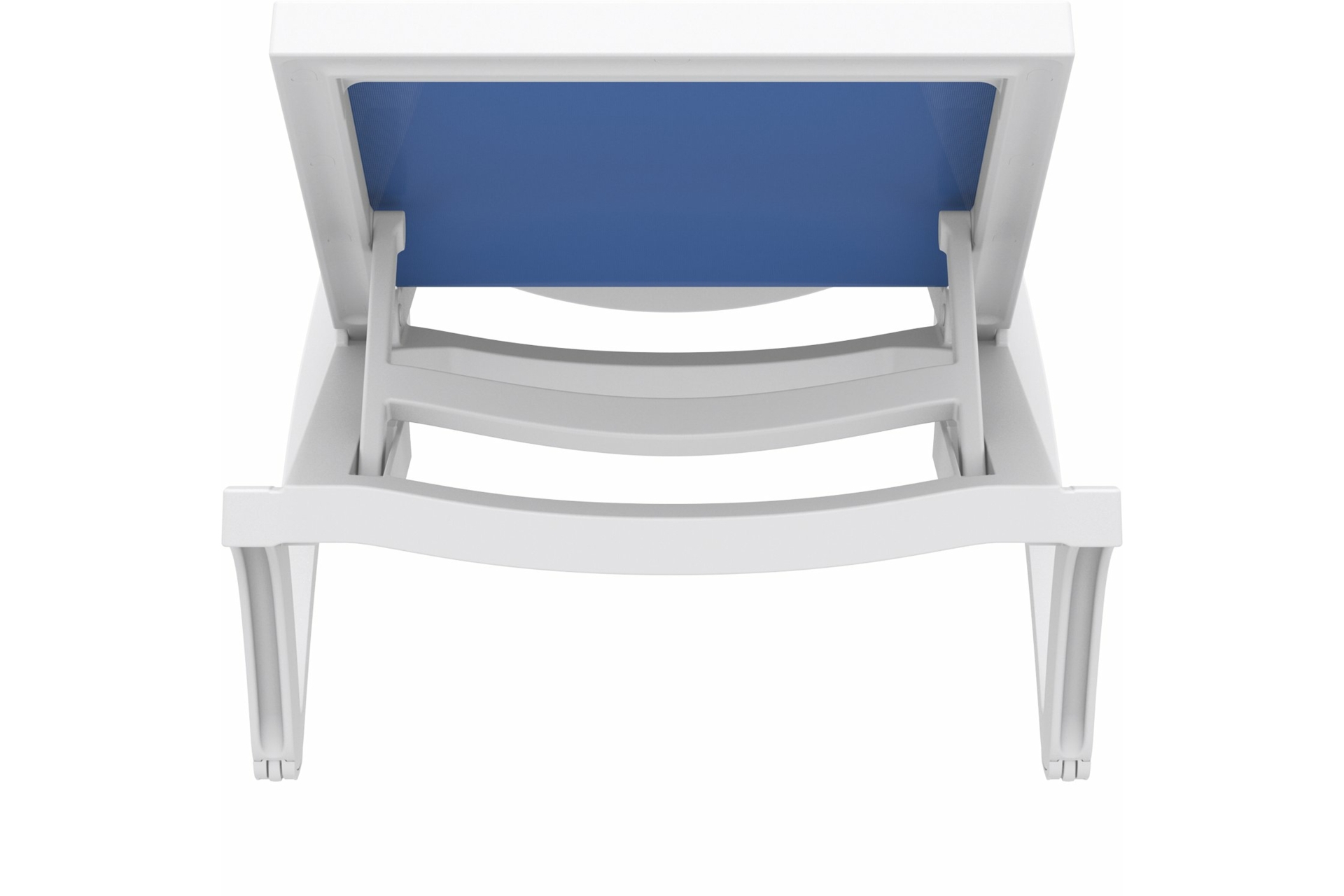 Leżak ogrodowy Siesta Pacific White / Blue