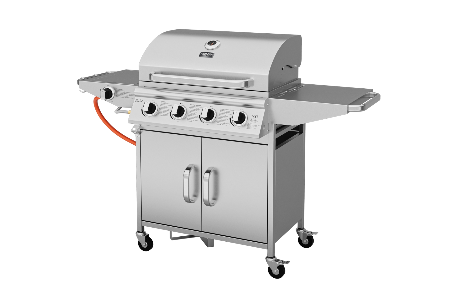 Grill gazowy Köler Relish V2 Silver