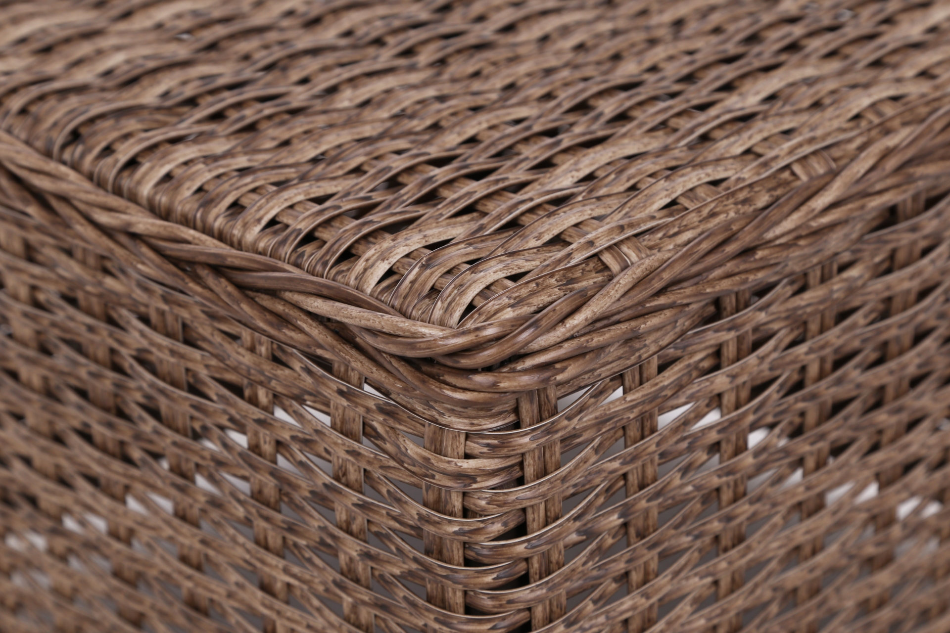 Meble ogrodowe technorattanowe Bergamo Elegant Ginger / Brown Melange - dla 7 osób Meble ogrodowe technorattanowe Bergamo Elegant Ginger / Brown Melange