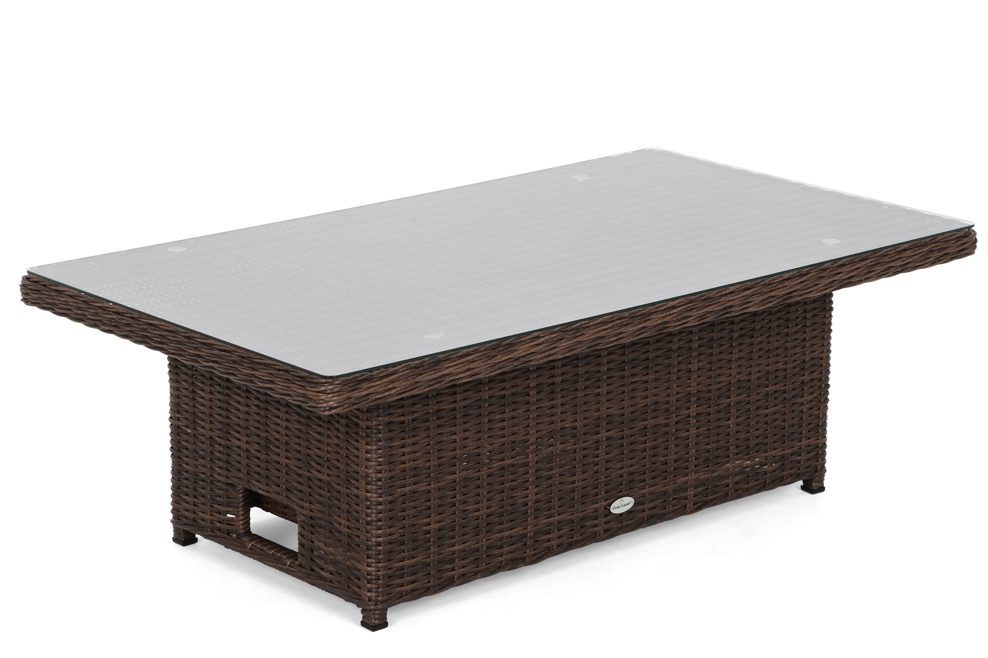 Meble ogrodowe technorattanowe Memfis Brown Mat / Brown Melange