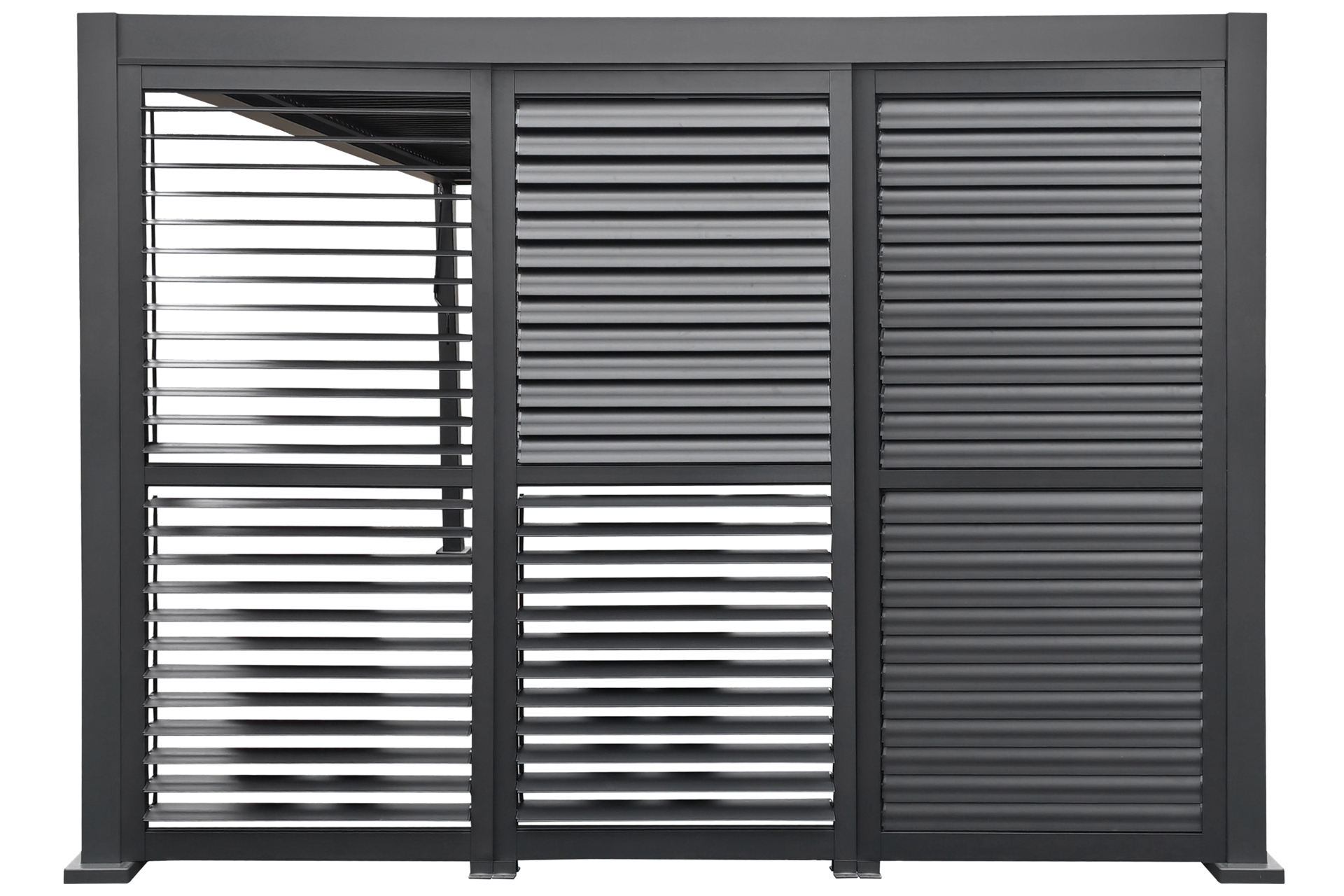 Panel żaluzjowy do pergoli ogrodowej Bermeo