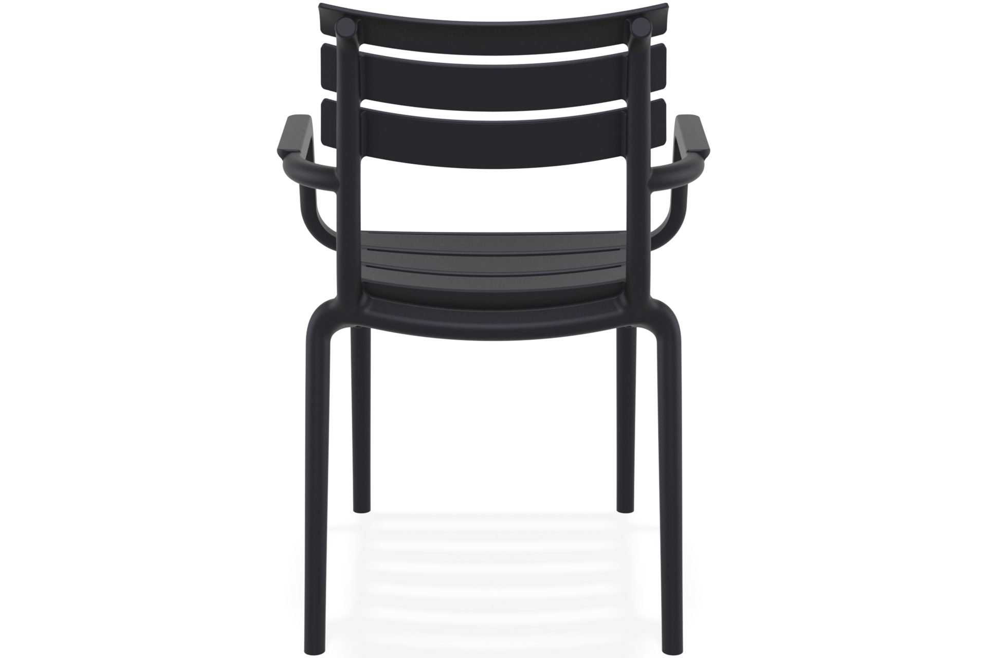 Krzesło Siesta Paris czarne z polipropylenu Krzesło Siesta Paris Black