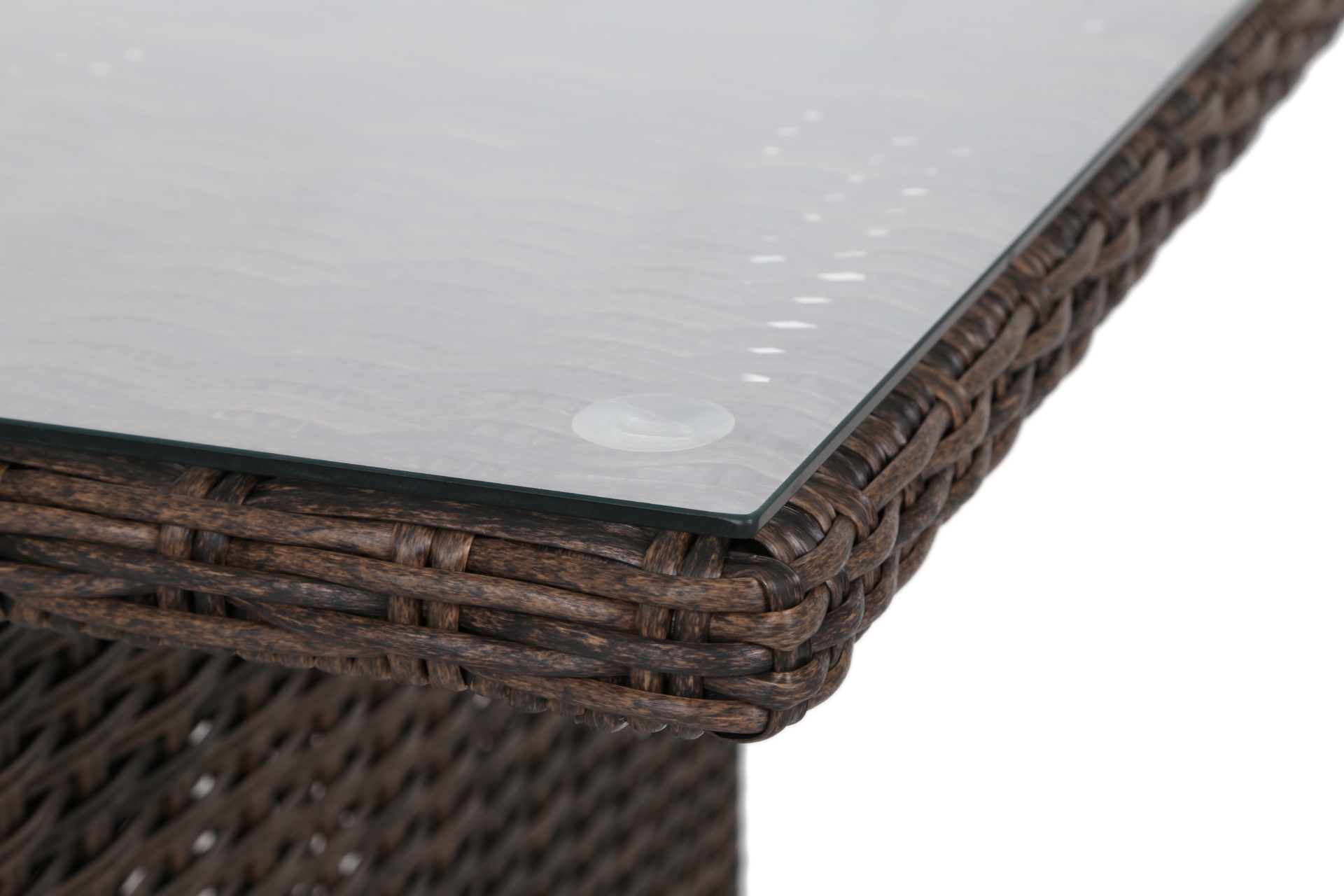 Meble ogrodowe technorattanowe Bergamo Brown Mat / Brown Melange