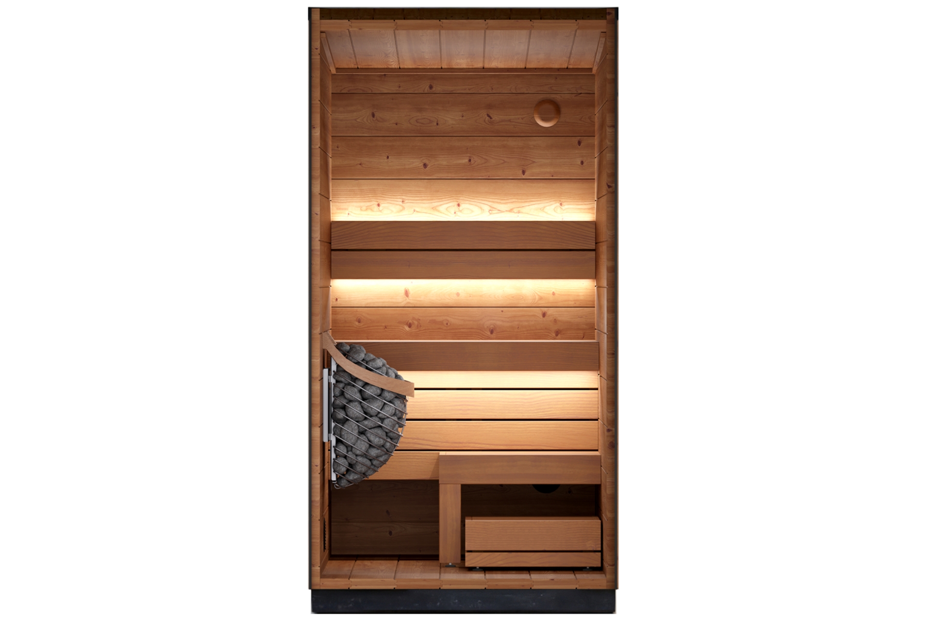 Sauna fińska zewnętrzna Leil® Saunas Viva 120 1-osobowa