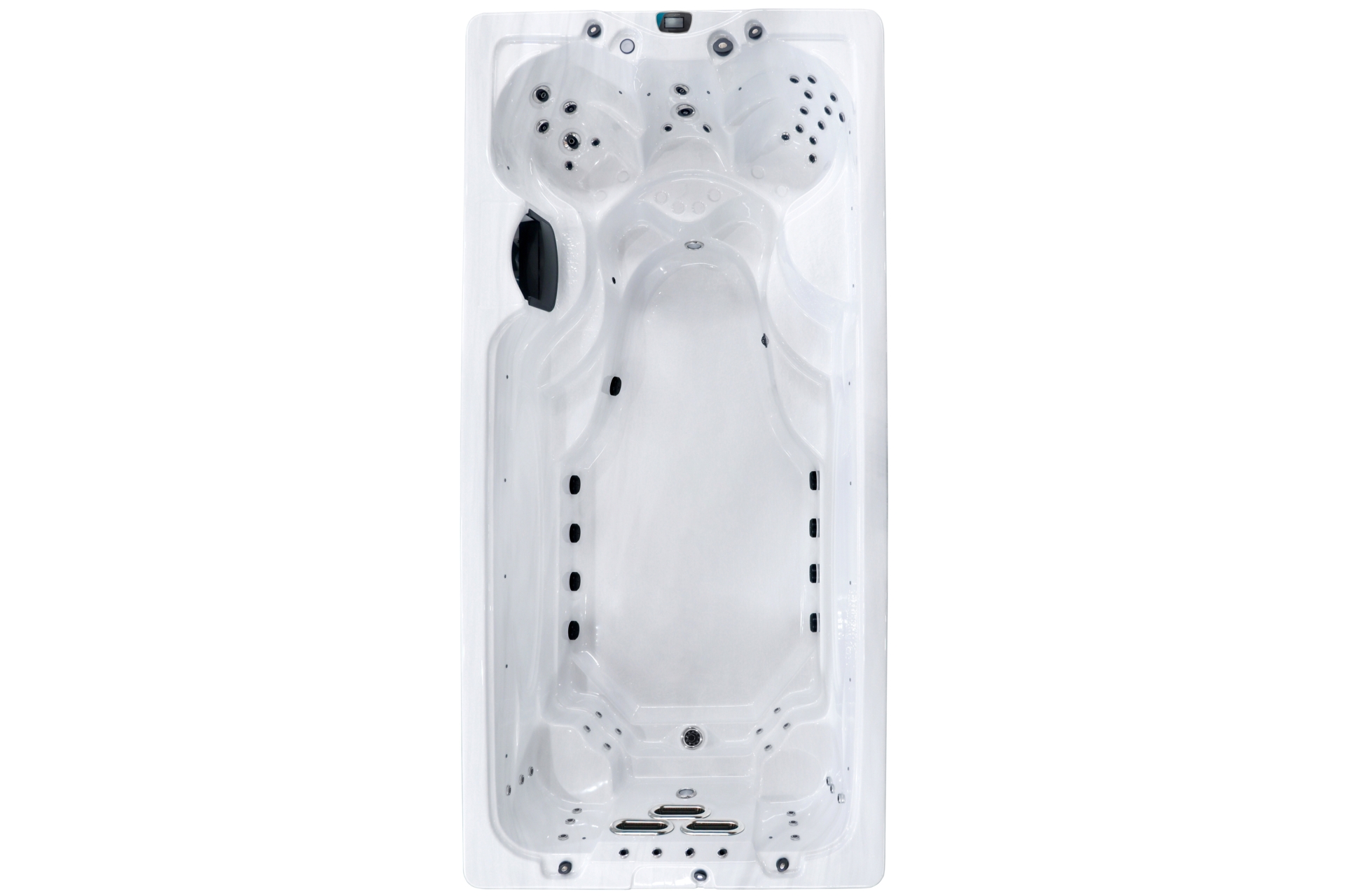 Basen ogrodowy z przeciwprądem i hydromasażem Hanscraft Asgard 480 x 230 cm - całoroczny - ocieplony Basen ogrodowy z przeciwprądem i hydromasażem Hanscraft Asgard 480 x 230 cm