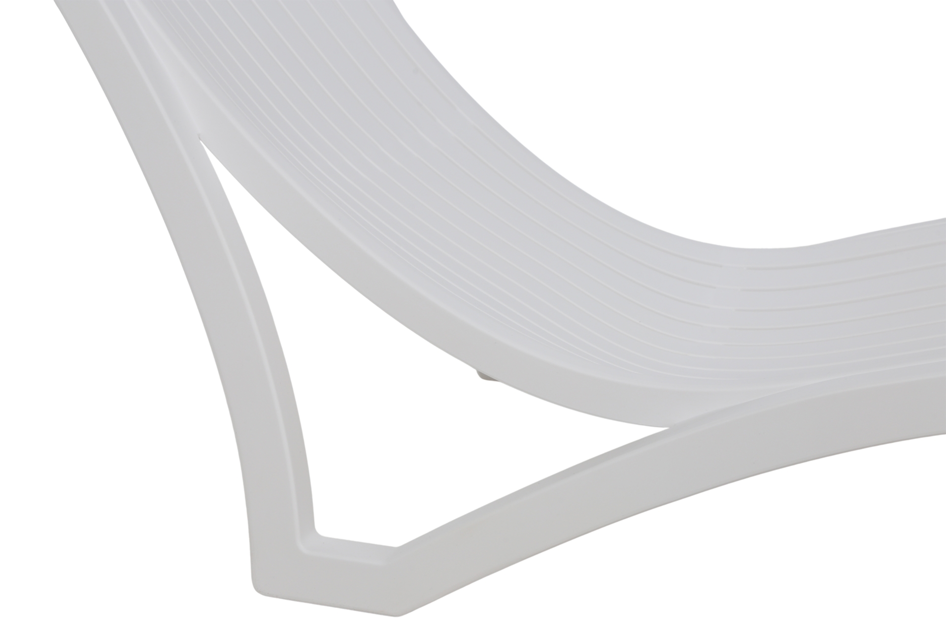 Leżak ogrodowy Portland White