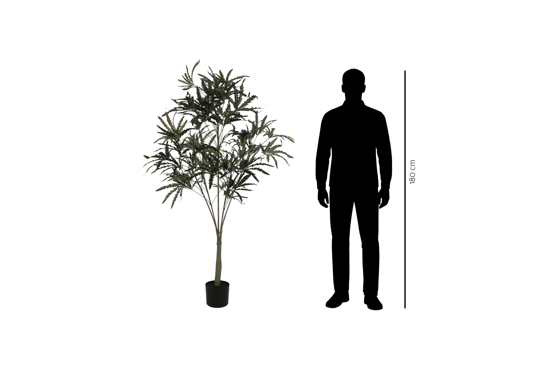 Sztuczna aralia 180 cm