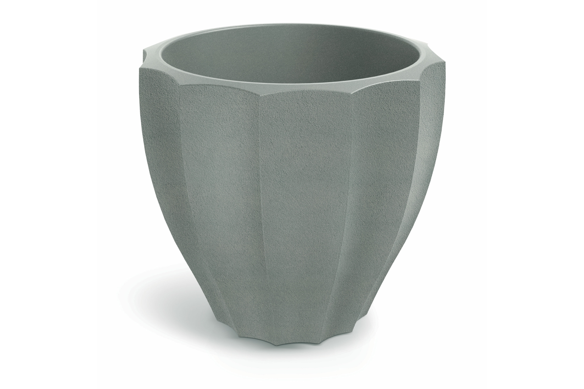 Donica ogrodowa Rona Concrete Gray 91 l