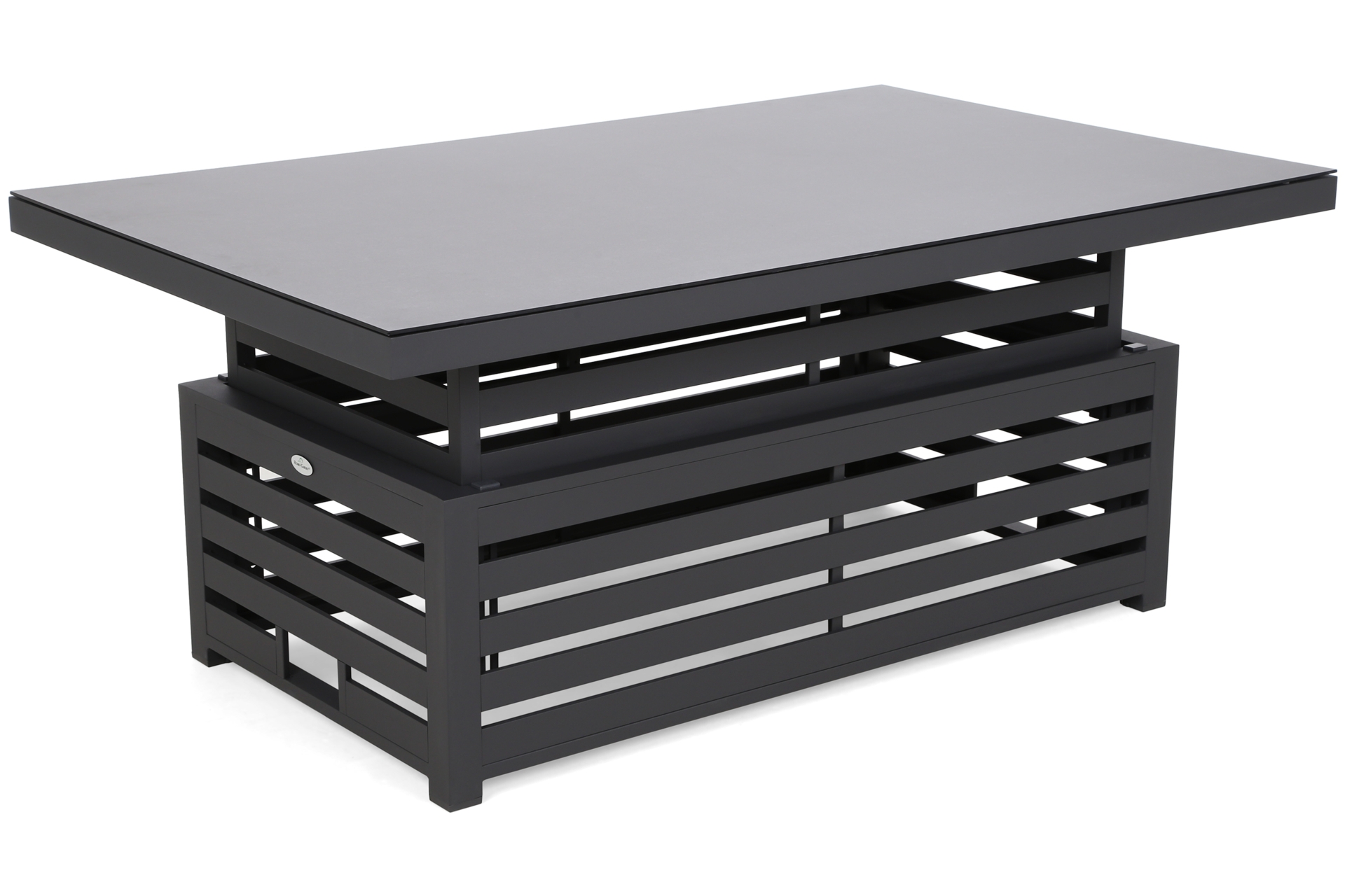 Narożne meble ogrodowe aluminiowe Neapol Comfort Grey / Grey Melange