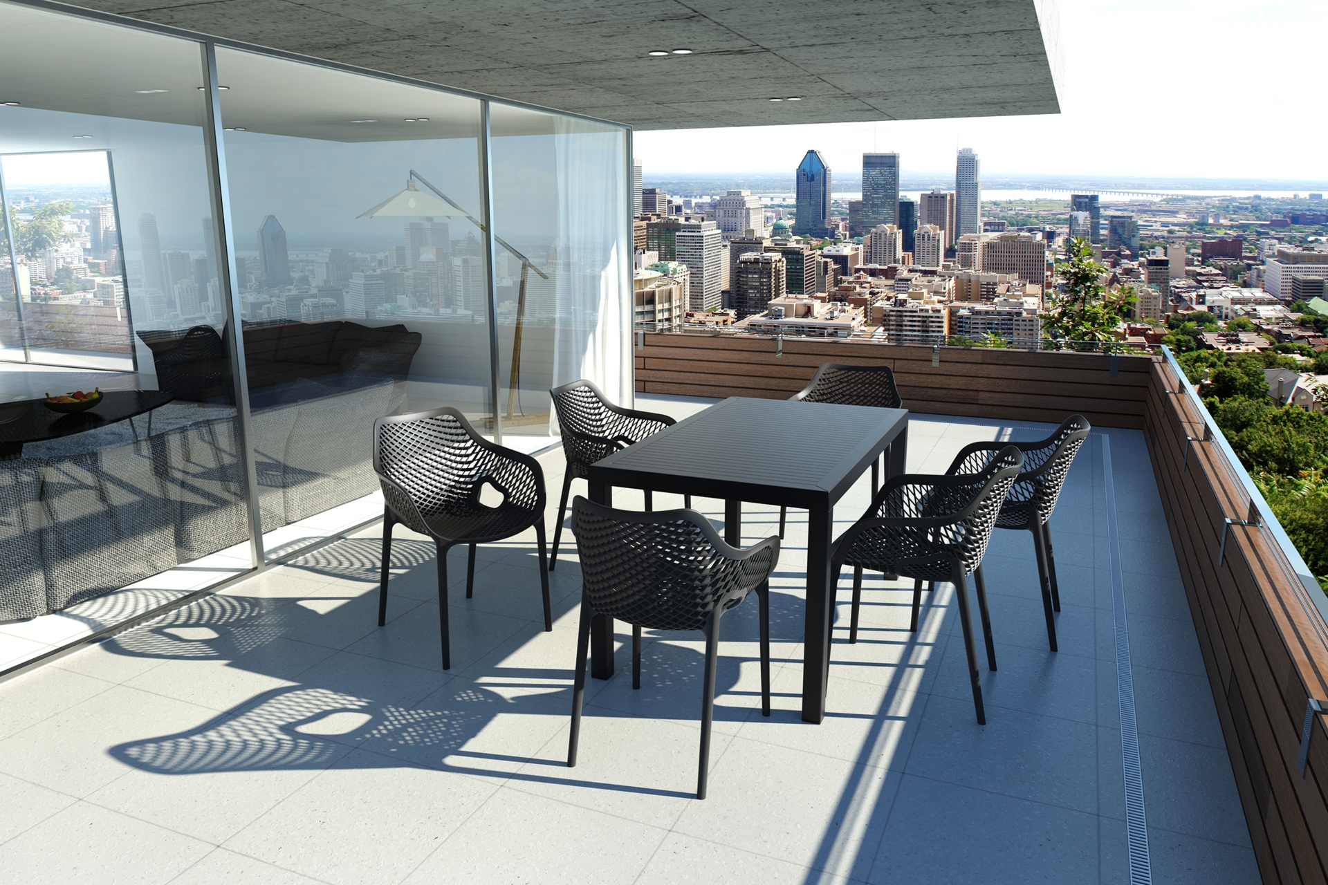 Stół Siesta Ares 140 cm Taupe