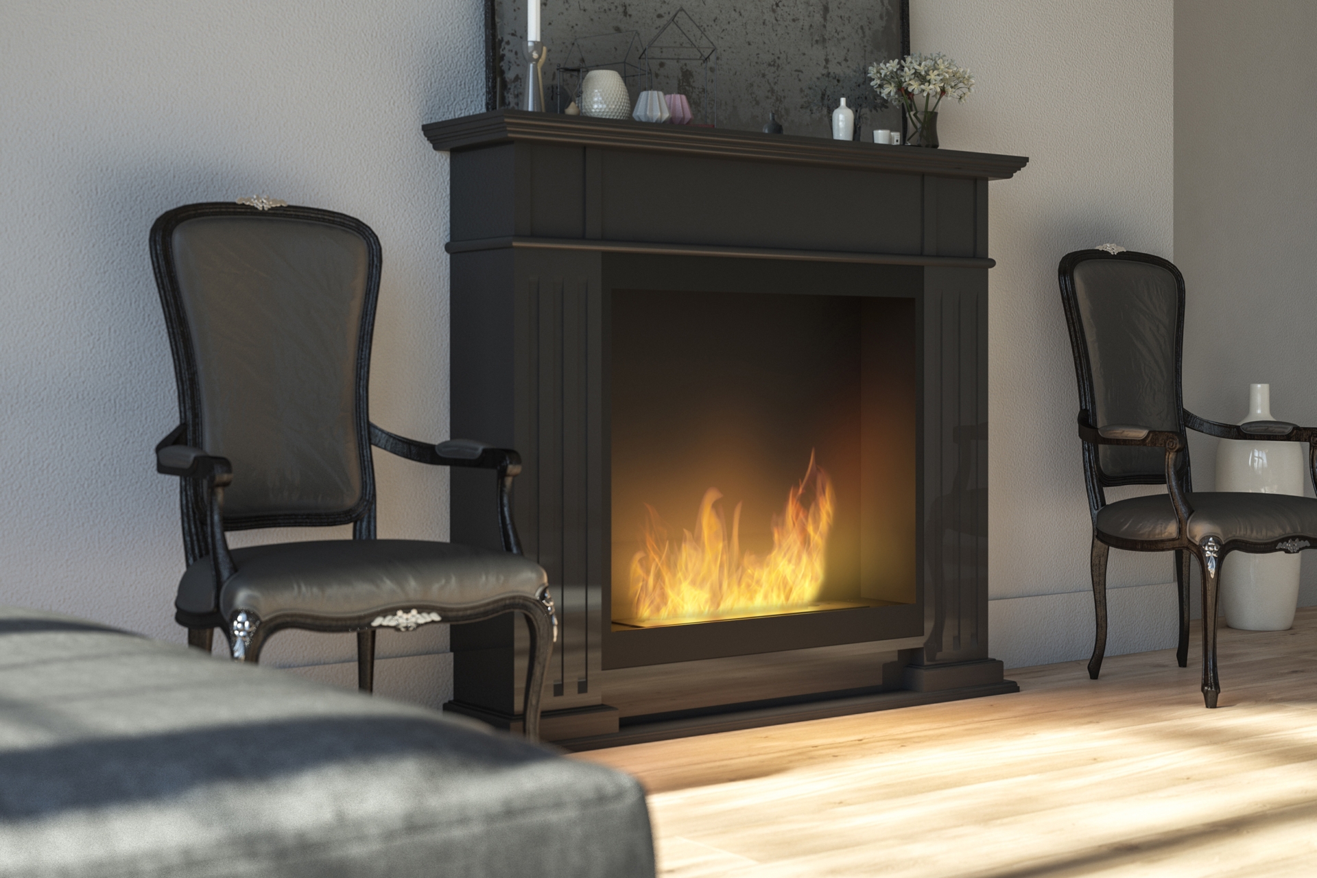 Biokominek Infire Inportal 1 czarny