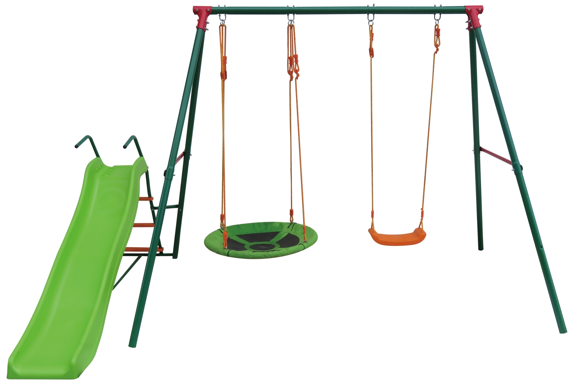 Plac zabaw do ogrodu MSS-02 - dla dzieci - ze zjeżdżalnią Plac zabaw do ogrodu MSS-02