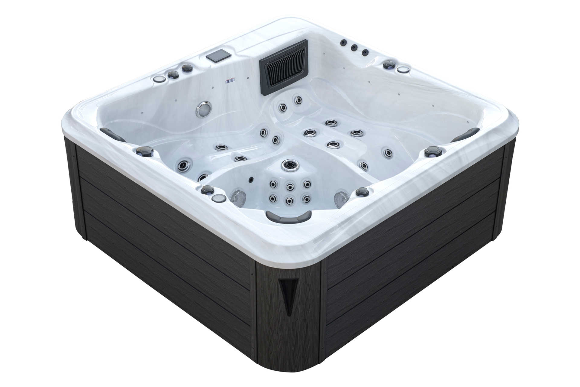 Wanna ogrodowa z hydromasażem Aquess Nevara 5752 3-osobowa