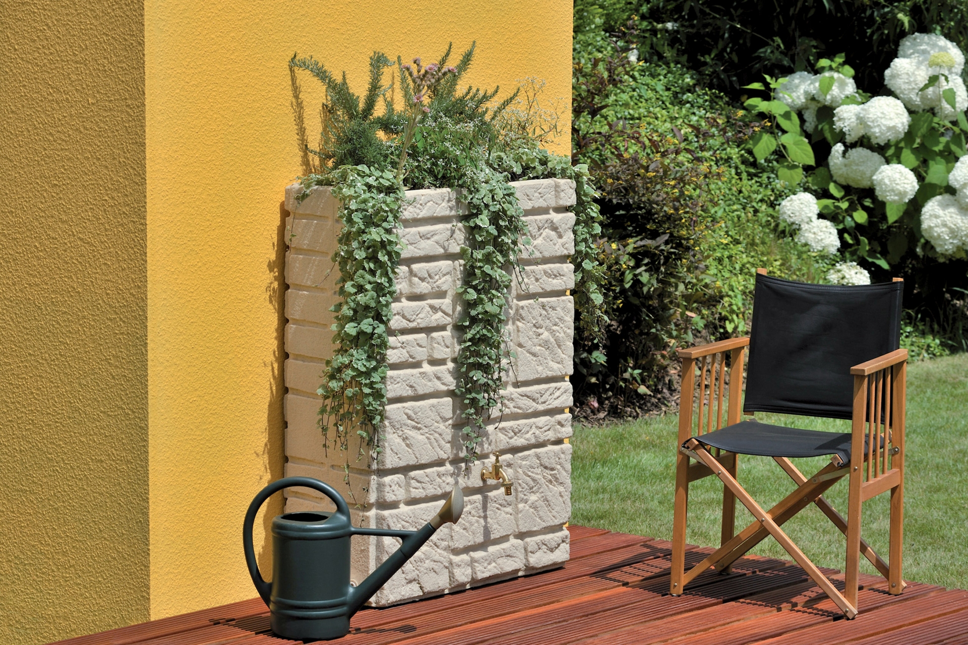 Zbiornik na deszczówkę MPI Maurano 300 l piaskowy